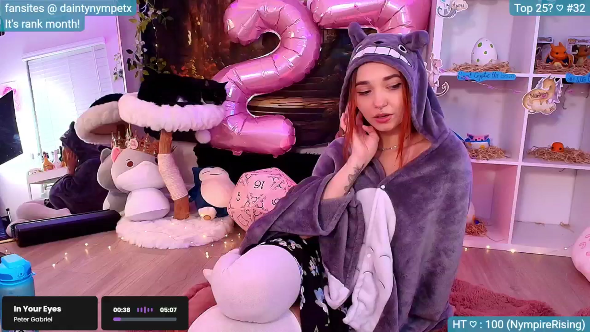 Gallery image thumbnail from BirthdayNym's myfreecams stream on, 12/22/2024, 05:23 image 13 of 20
