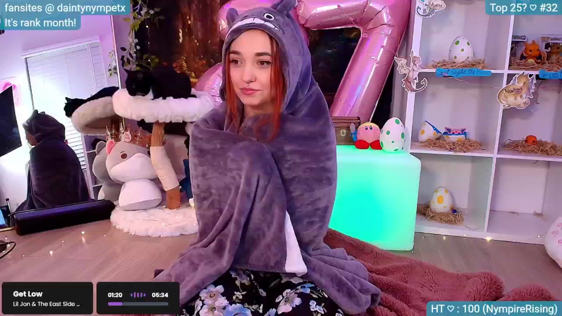 Gallery image thumbnail from BirthdayNym's myfreecams stream on, 12/22/2024, 05:23 image 6 of 20