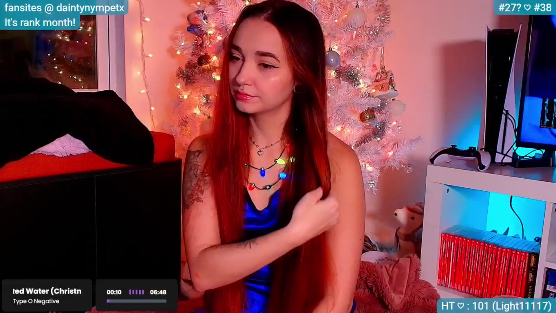 Gallery image thumbnail from BirthdayNym's myfreecams stream on, 12/25/2024, 07:01 image 5 of 20