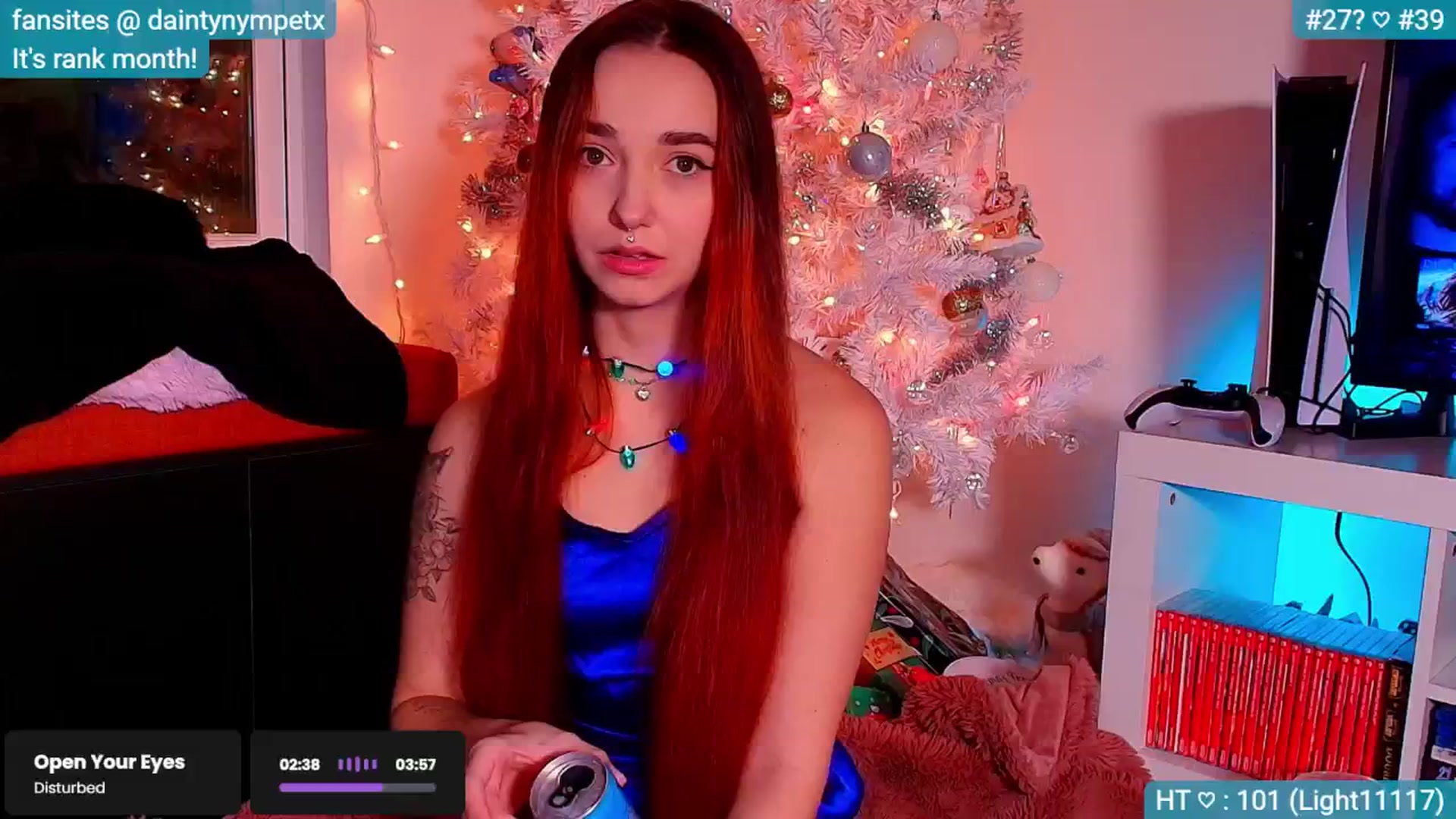 Gallery image thumbnail from BirthdayNym's myfreecams stream on, 12/25/2024, 07:01 image 4 of 20