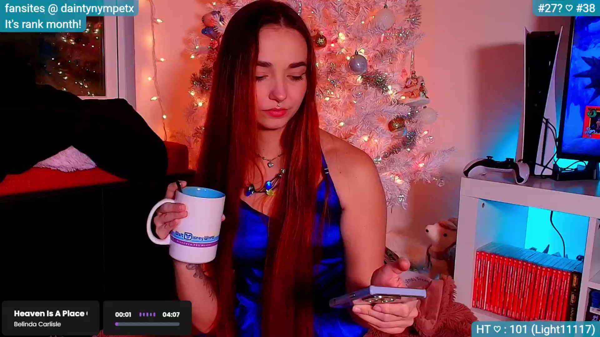 Gallery image thumbnail from BirthdayNym's myfreecams stream on, 12/25/2024, 07:01 image 8 of 20
