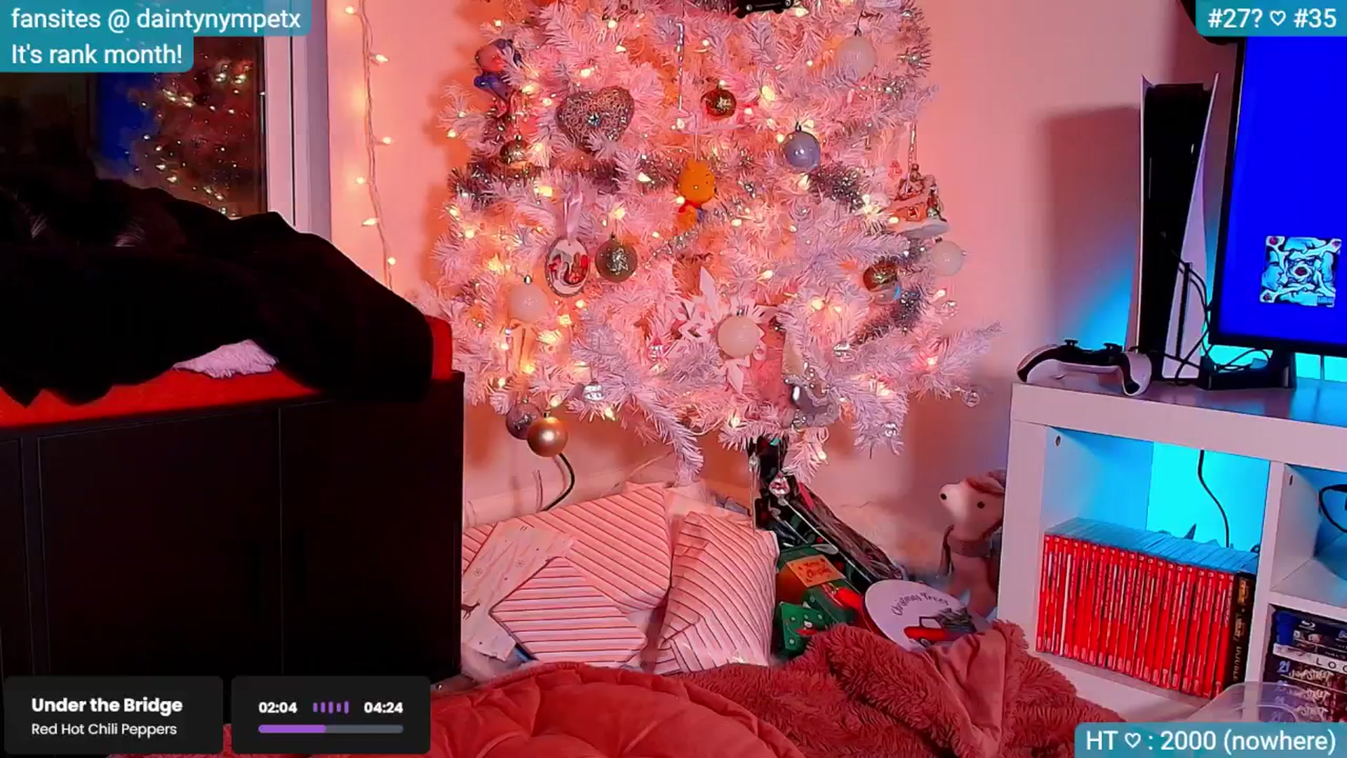 Gallery image thumbnail from BirthdayNym's myfreecams stream on, 12/25/2024, 07:01 image 16 of 20