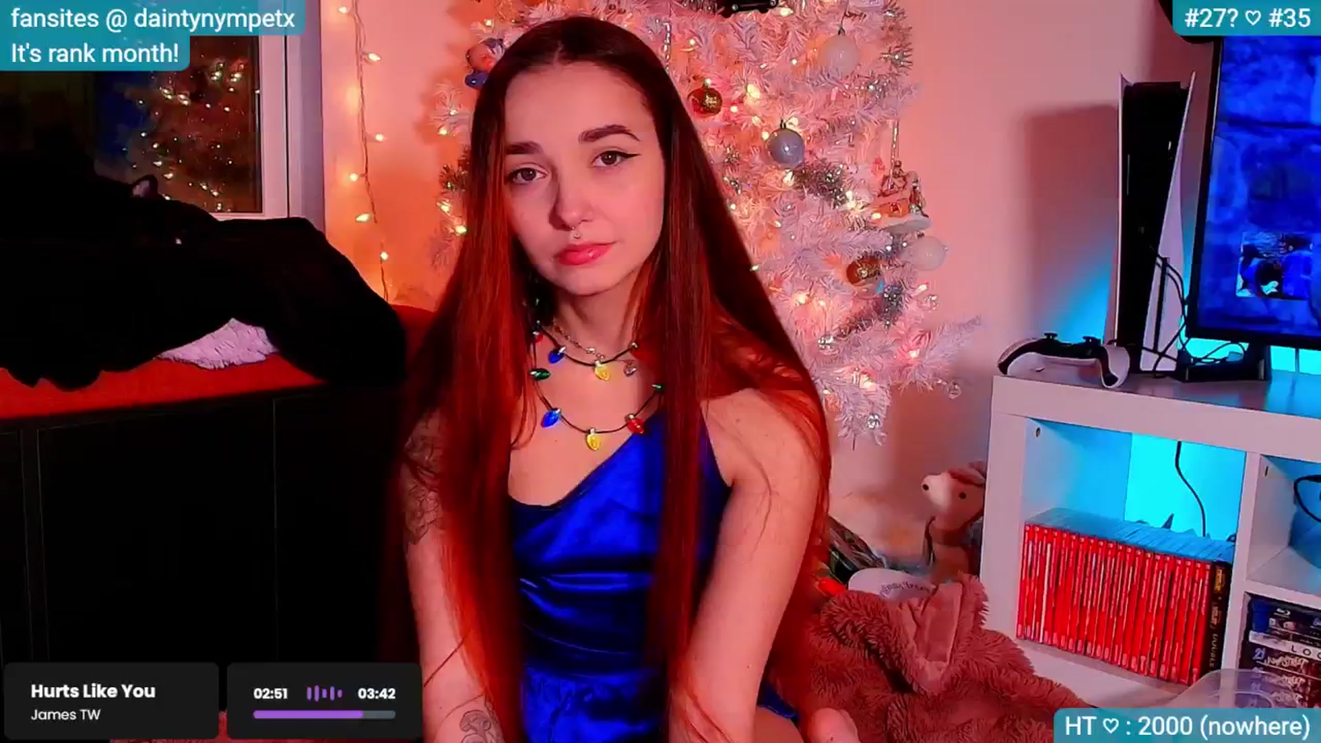 Gallery image thumbnail from BirthdayNym's myfreecams stream on, 12/25/2024, 07:01 image 10 of 20