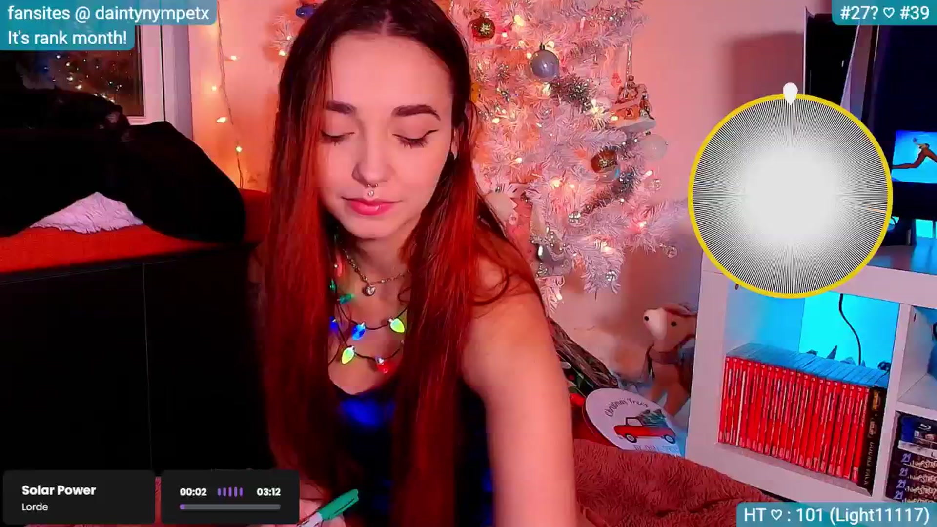 Gallery image thumbnail from BirthdayNym's myfreecams stream on, 12/25/2024, 07:01 image 1 of 20