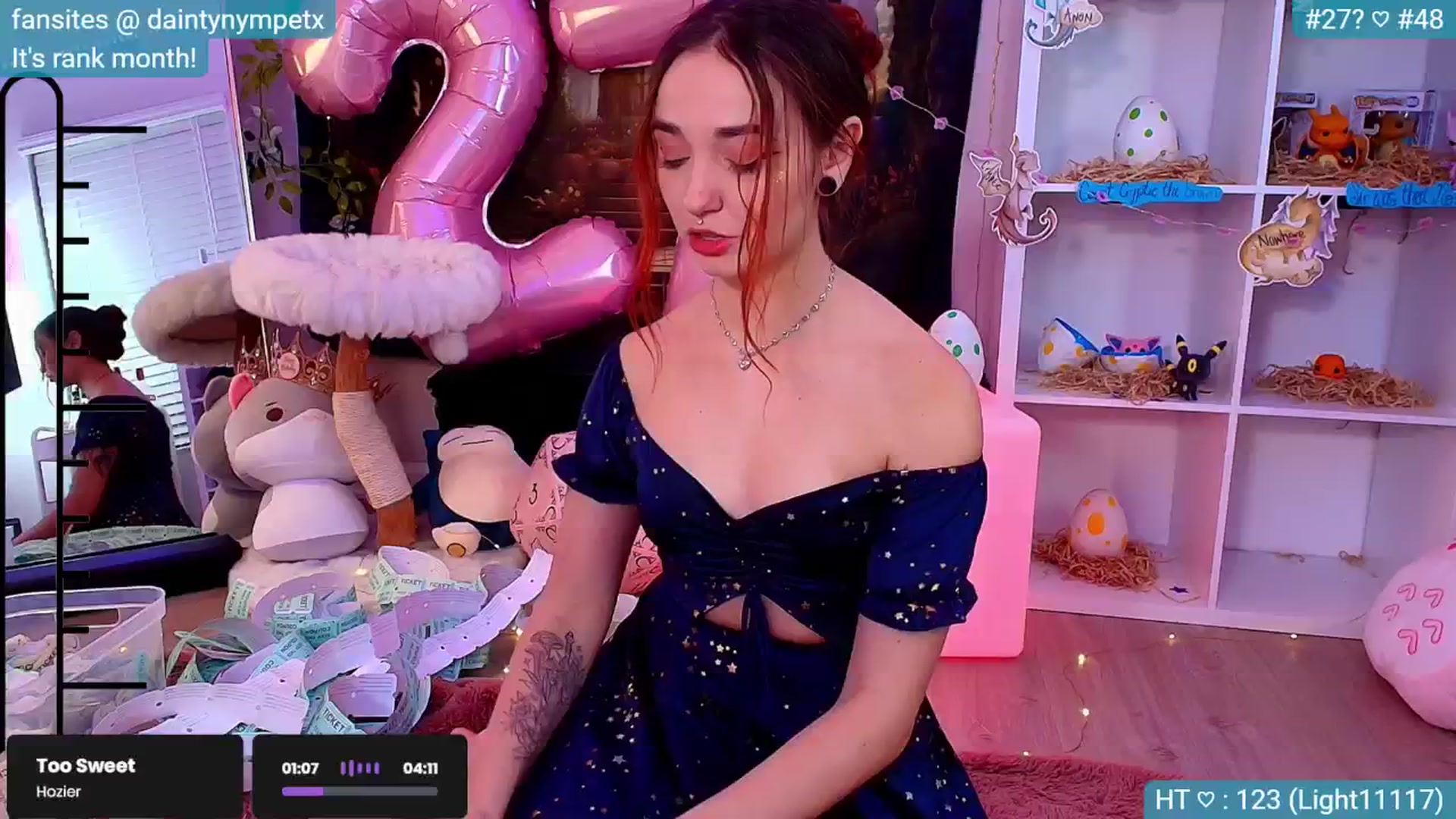 Gallery image thumbnail from BirthdayNym's myfreecams stream on, 12/30/2024, 03:54 image 20 of 20