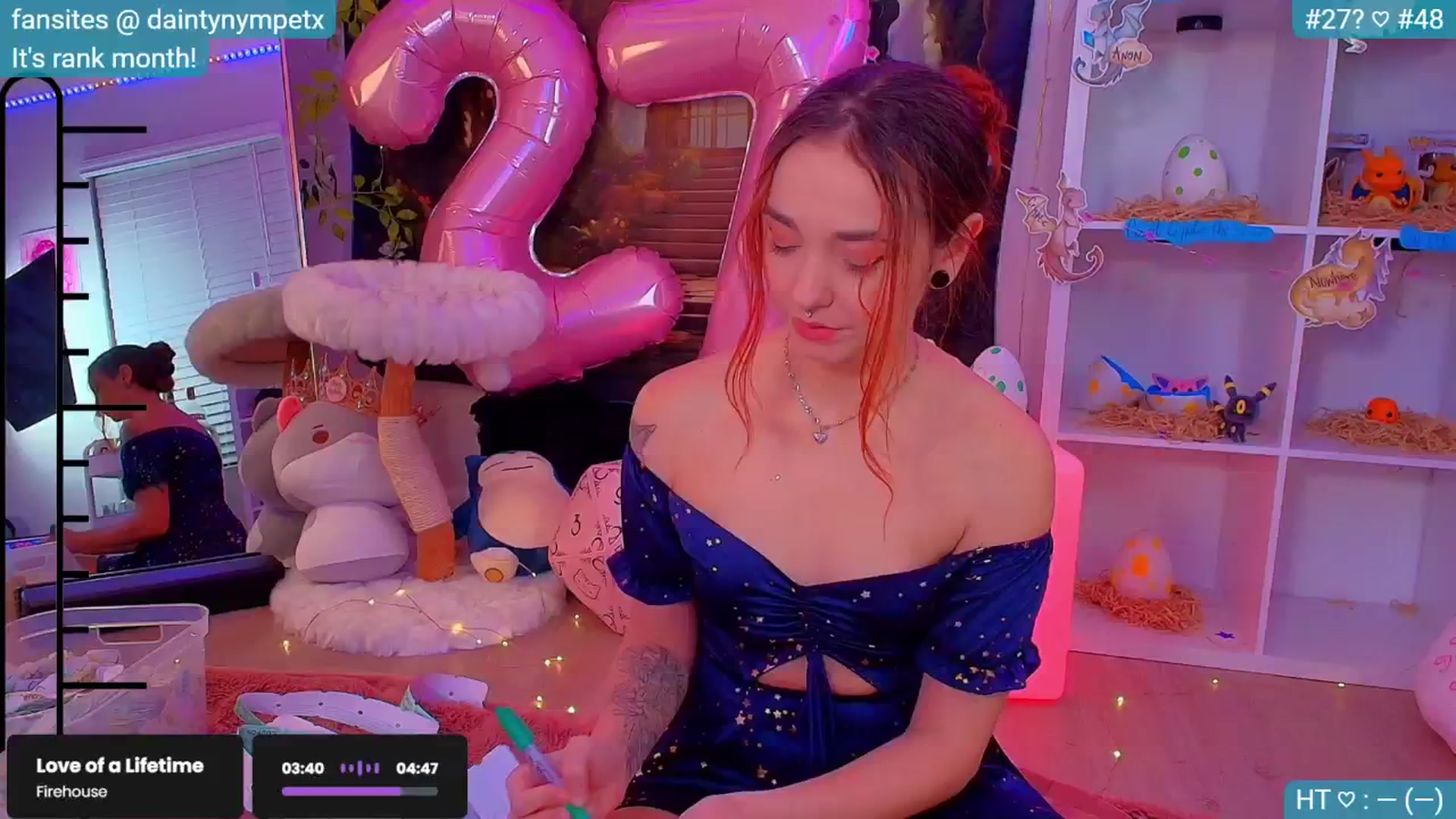 Gallery image thumbnail from BirthdayNym's myfreecams stream on, 12/30/2024, 03:54 image 2 of 20