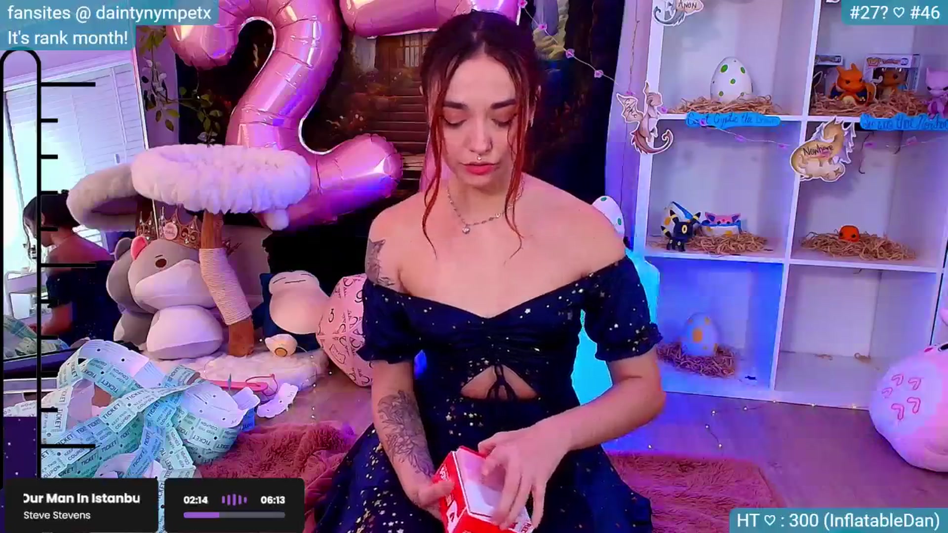 Gallery image thumbnail from BirthdayNym's myfreecams stream on, 12/30/2024, 05:44 image 20 of 20