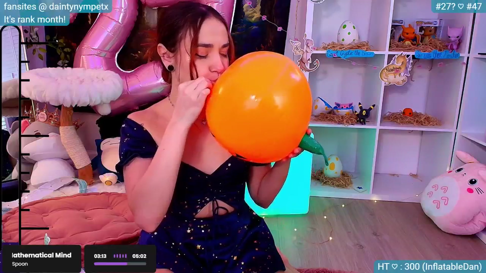 Gallery image thumbnail from BirthdayNym's myfreecams stream on, 12/30/2024, 05:44 image 4 of 20