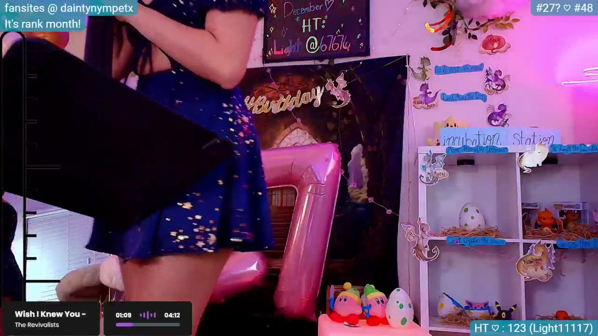 Gallery image thumbnail from BirthdayNym's myfreecams stream on, 12/30/2024, 05:44 image 2 of 20