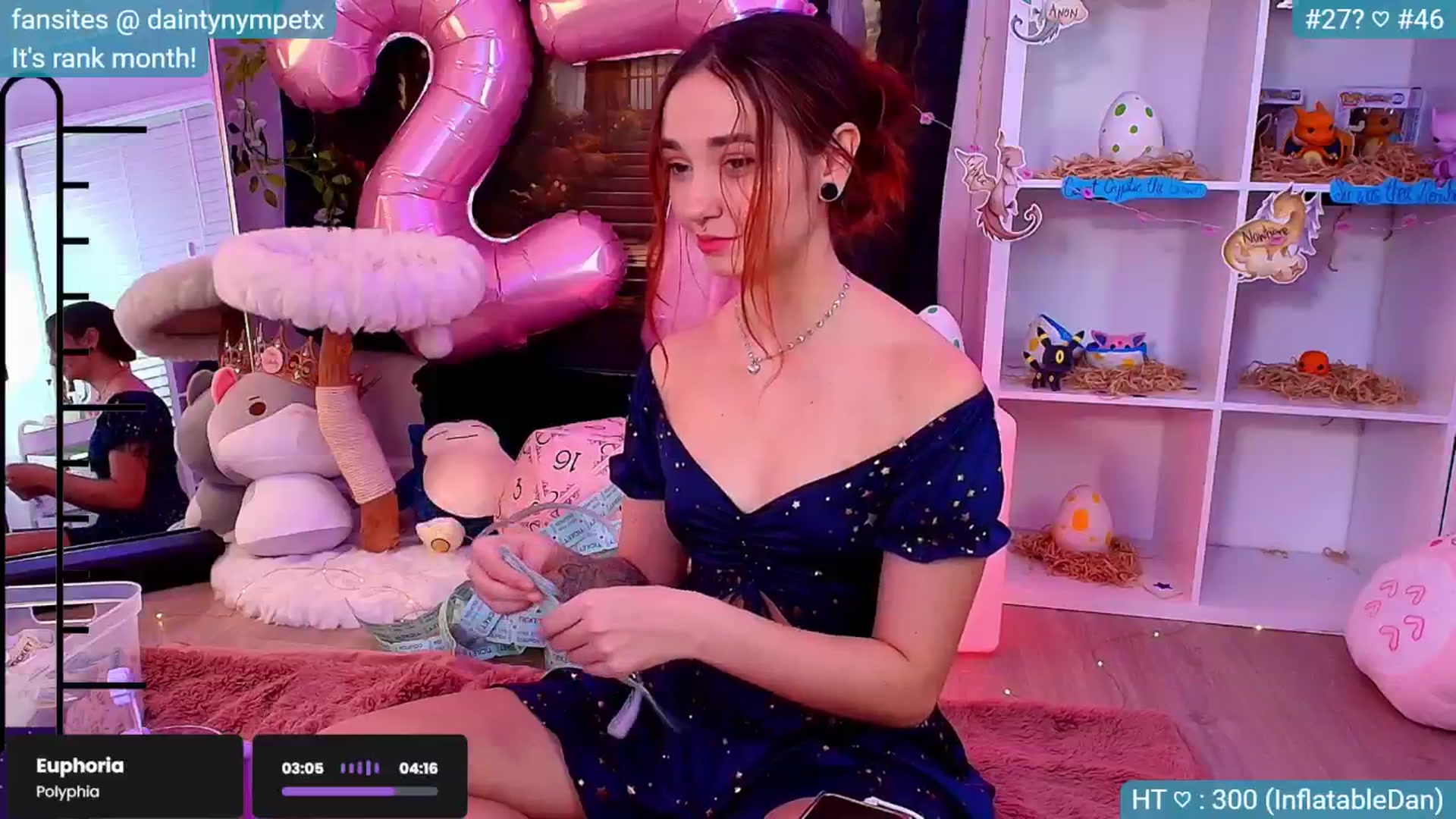 Gallery image thumbnail from BirthdayNym's myfreecams stream on, 12/30/2024, 05:44 image 17 of 20