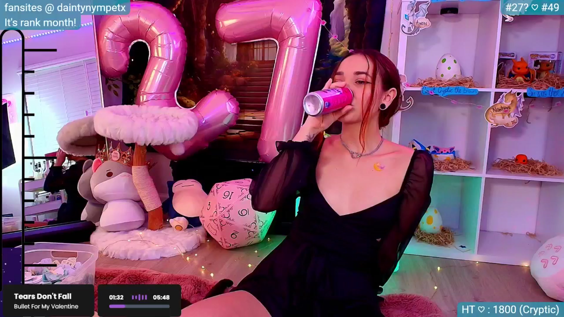 Gallery image thumbnail from BirthdayNym's myfreecams stream on, 12/31/2024, 06:37 image 14 of 20