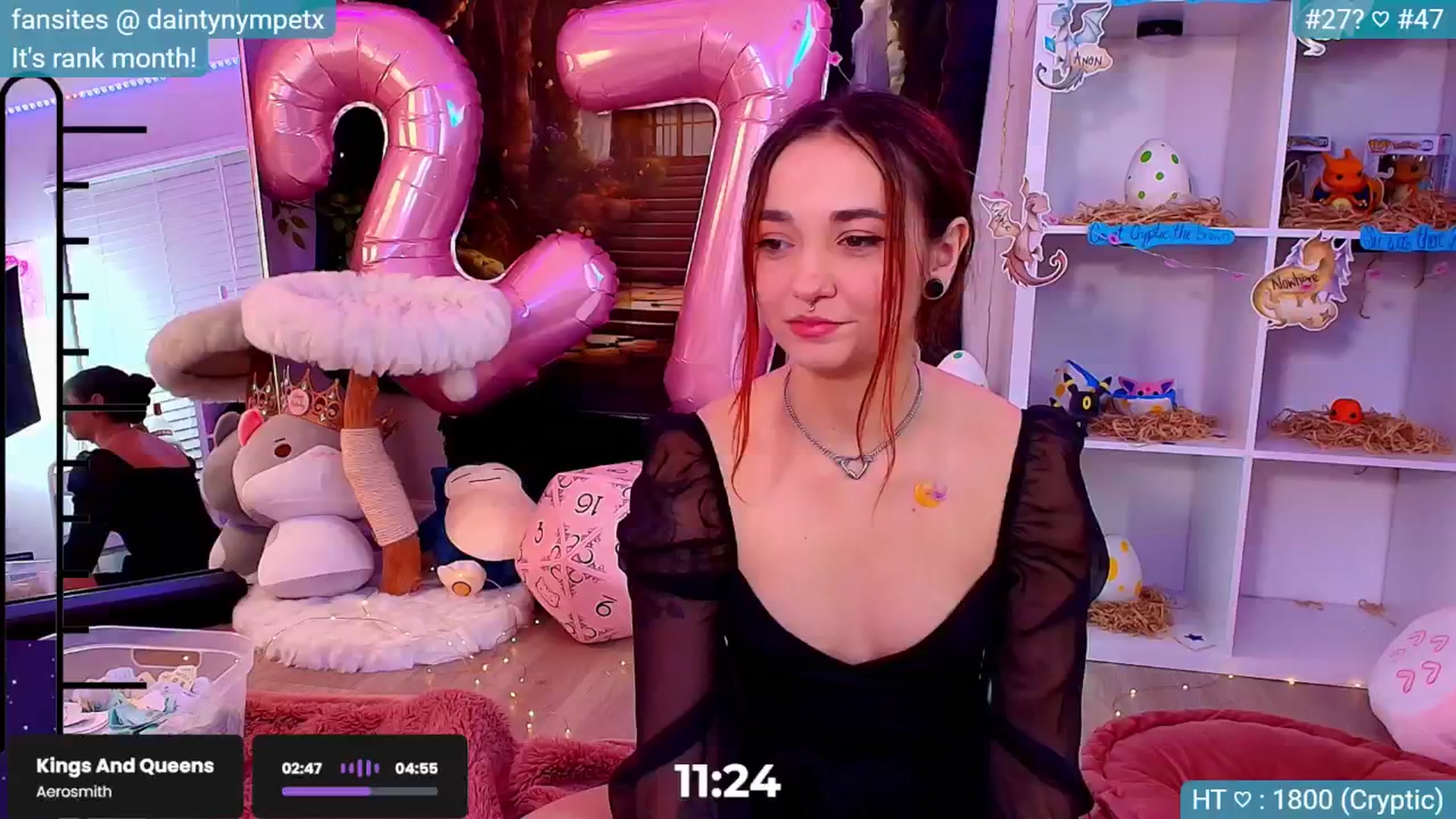 Gallery image thumbnail from BirthdayNym's myfreecams stream on, 12/31/2024, 06:37 image 15 of 20