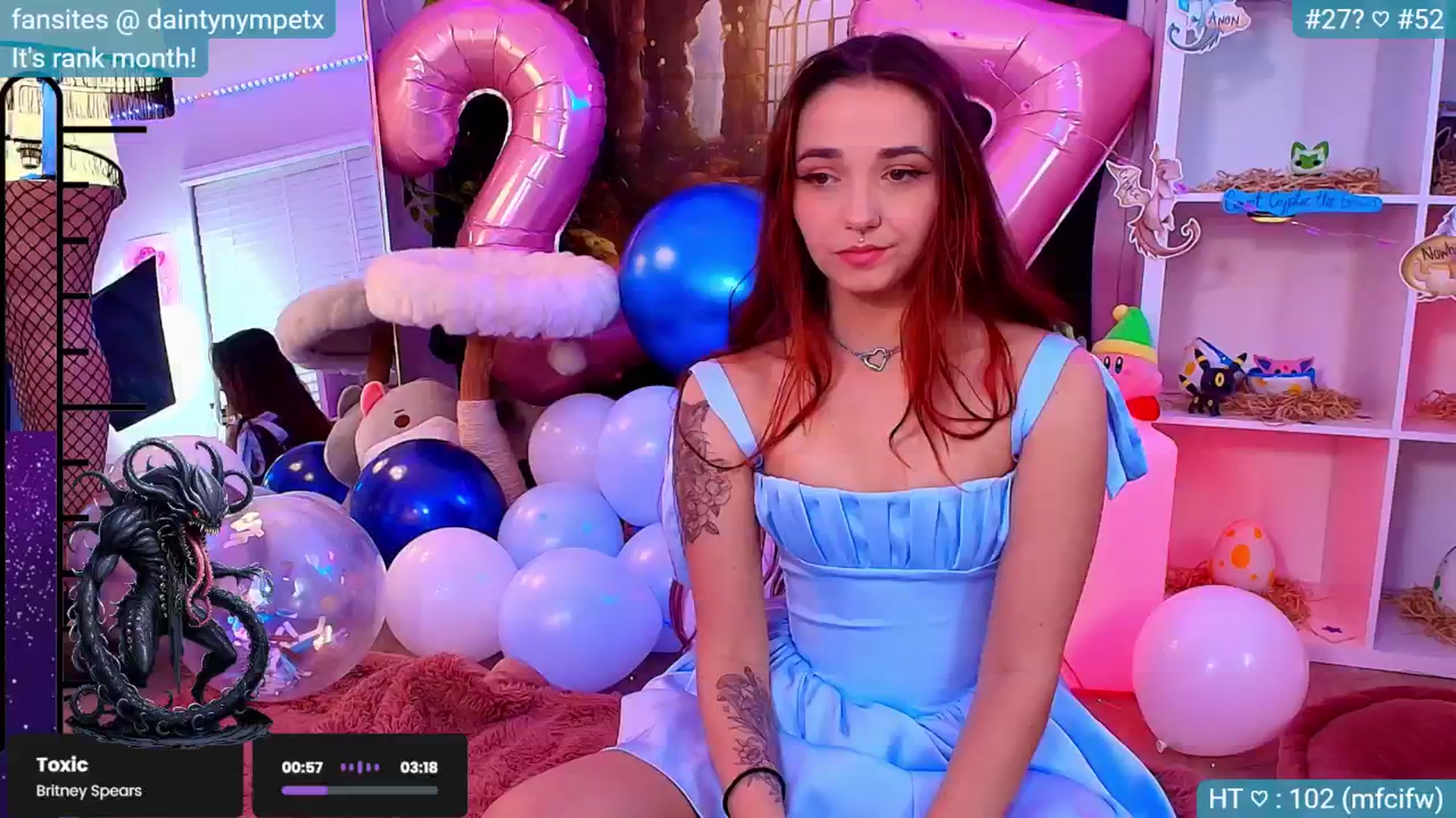 Gallery image thumbnail from BirthdayNym's myfreecams stream on, 01/01/2025, 02:27 image 17 of 20