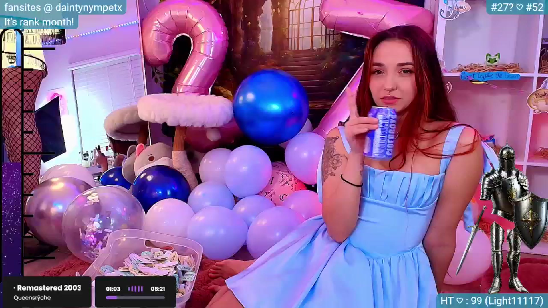 Gallery image thumbnail from BirthdayNym's myfreecams stream on, 01/01/2025, 02:27 image 7 of 20