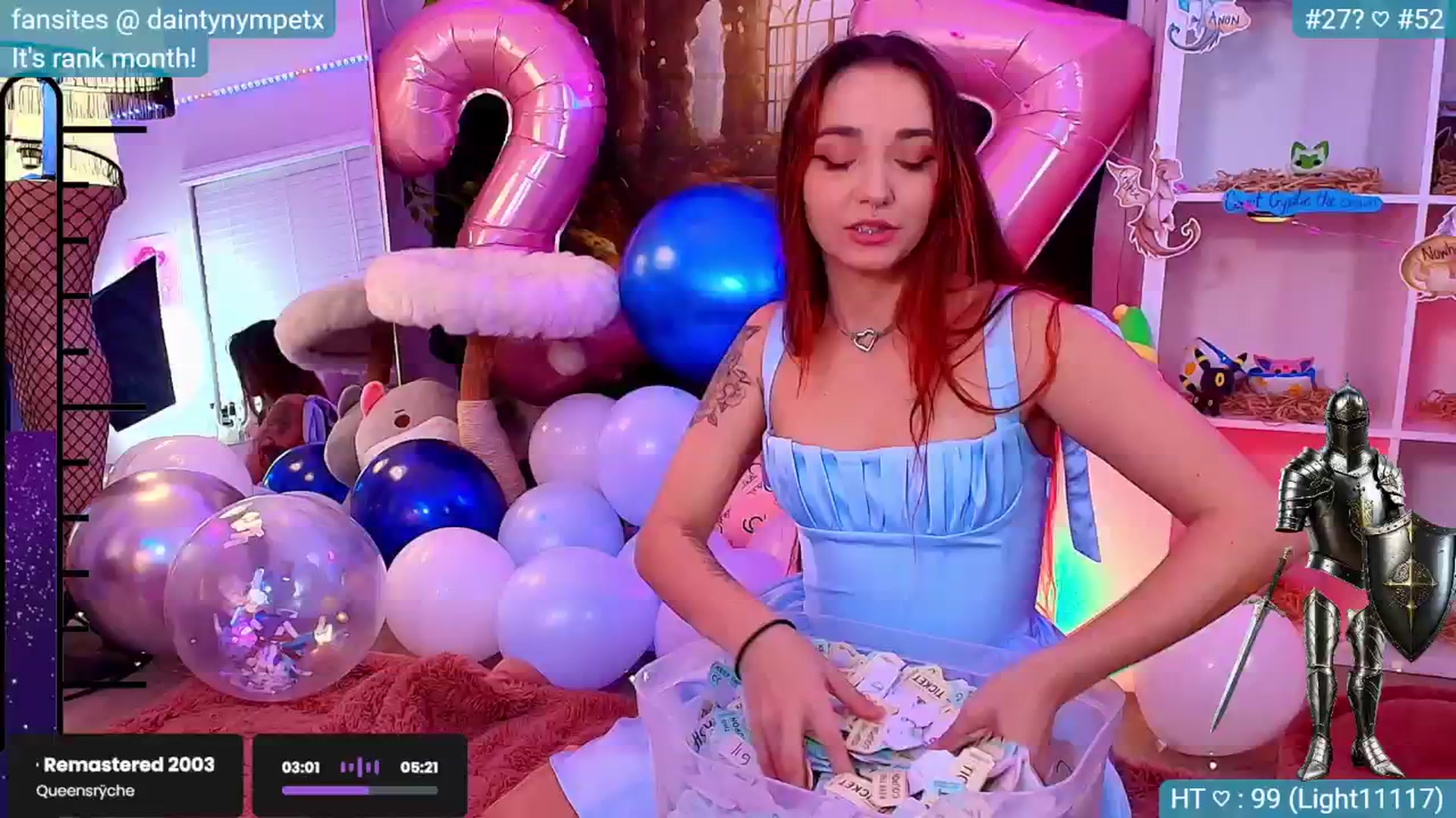 Gallery image thumbnail from BirthdayNym's myfreecams stream on, 01/01/2025, 02:27 image 9 of 20