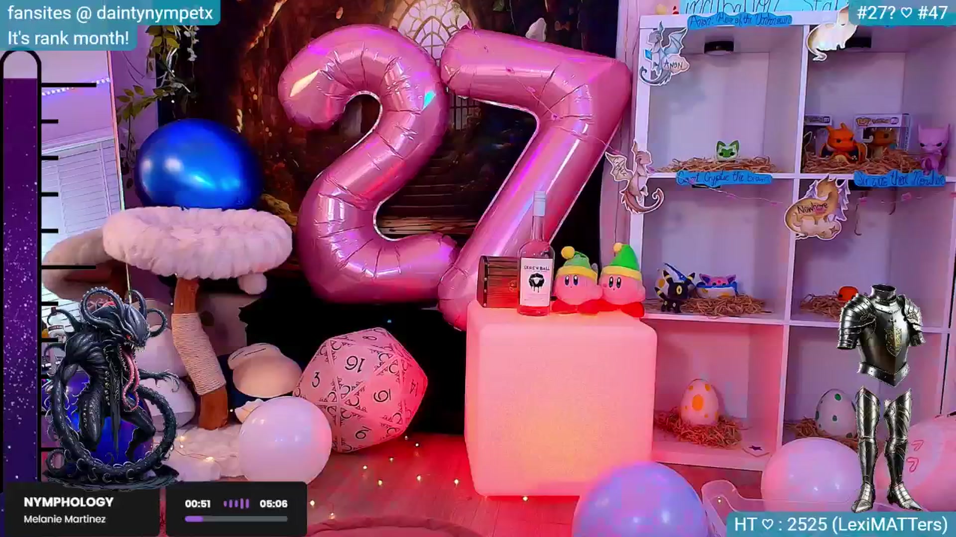Gallery image thumbnail from BirthdayNym's myfreecams stream on, 01/01/2025, 08:15 image 12 of 20