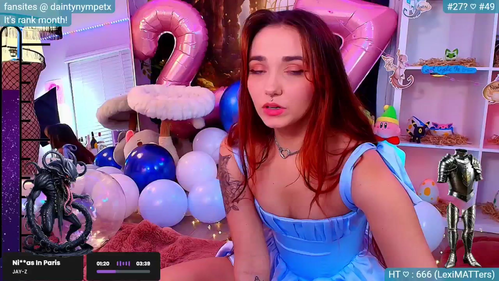 Gallery image thumbnail from BirthdayNym's myfreecams stream on, 01/01/2025, 08:15 image 1 of 20