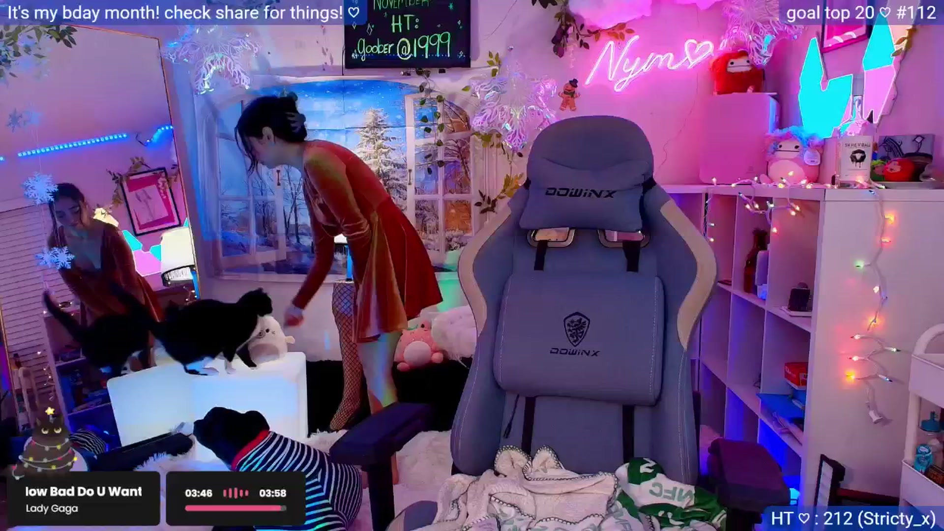 Gallery image thumbnail from BirthdayNym's myfreecams stream on, 12/01/2025, 09:06 image 18 of 20