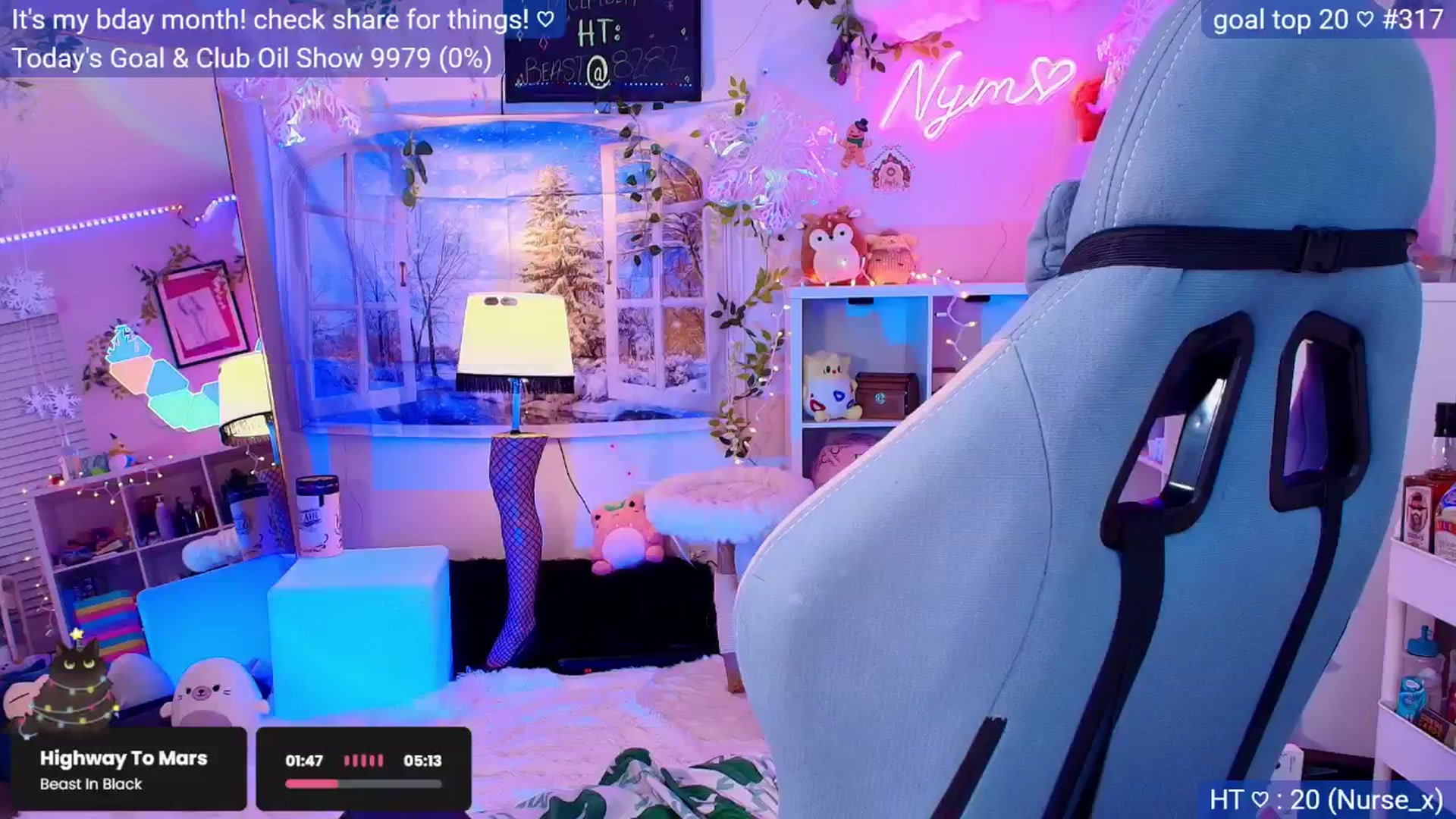 Gallery image thumbnail from BirthdayNym's myfreecams stream on, 12/04/2025, 05:18 image 1 of 20