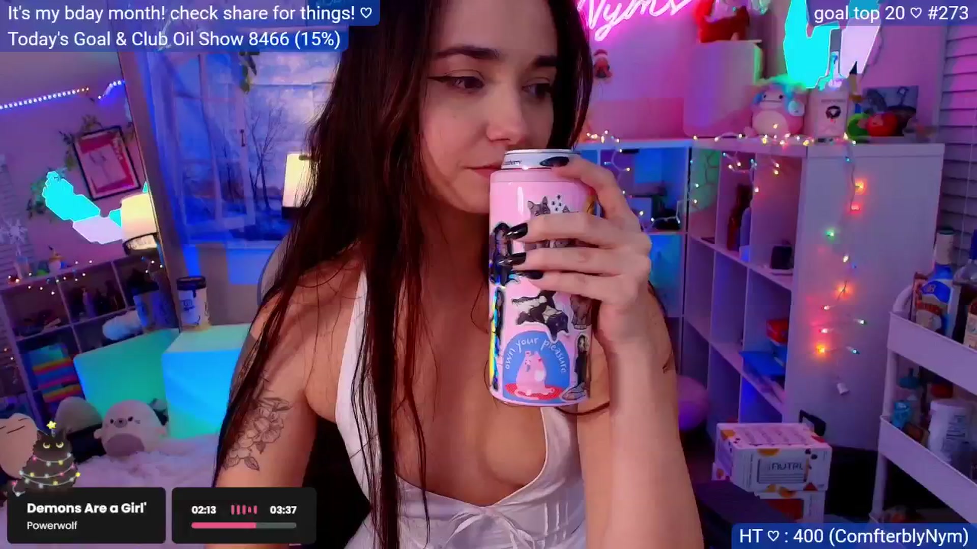 Gallery image thumbnail from BirthdayNym's myfreecams stream on, 12/04/2025, 05:18 image 14 of 20