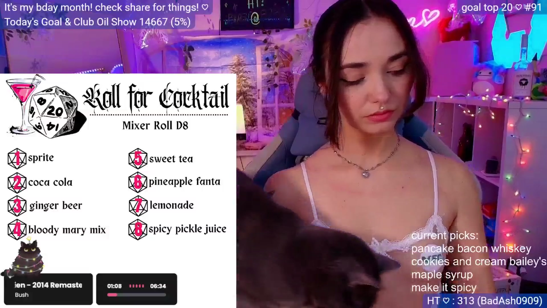 Gallery image thumbnail from BirthdayNym's myfreecams stream on, 12/07/2025, 04:49 image 14 of 20
