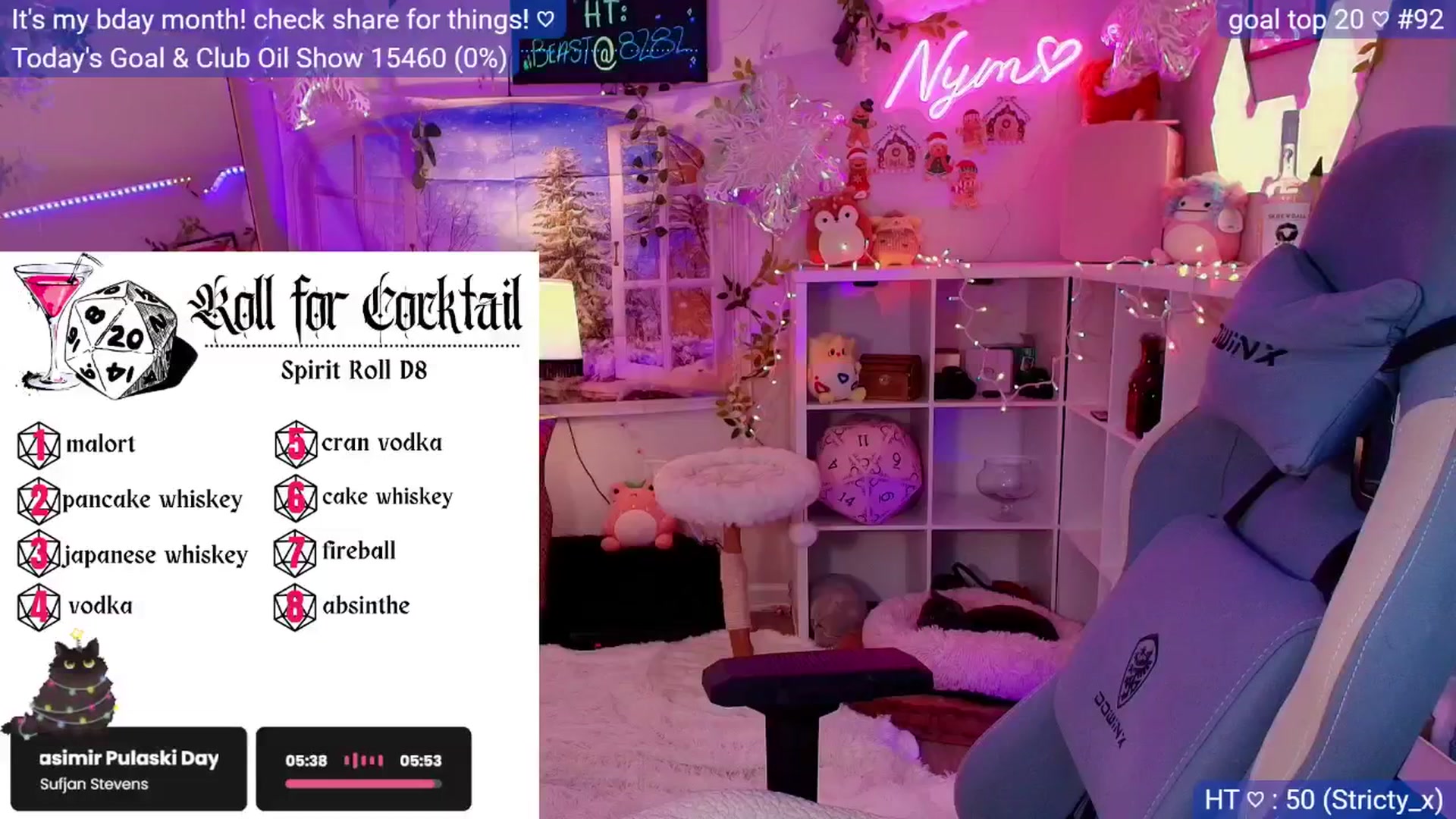 Gallery image thumbnail from BirthdayNym's myfreecams stream on, 12/07/2025, 04:49 image 10 of 20