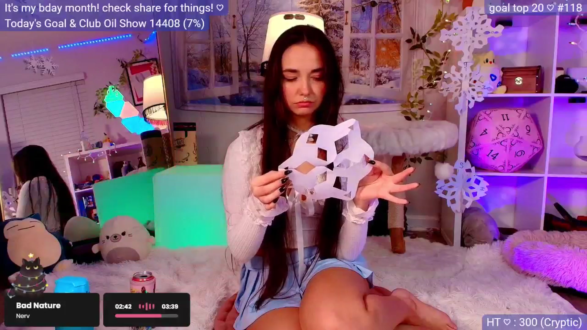 Gallery image thumbnail from BirthdayNym's myfreecams stream on, 12/08/2025, 05:46 image 7 of 20
