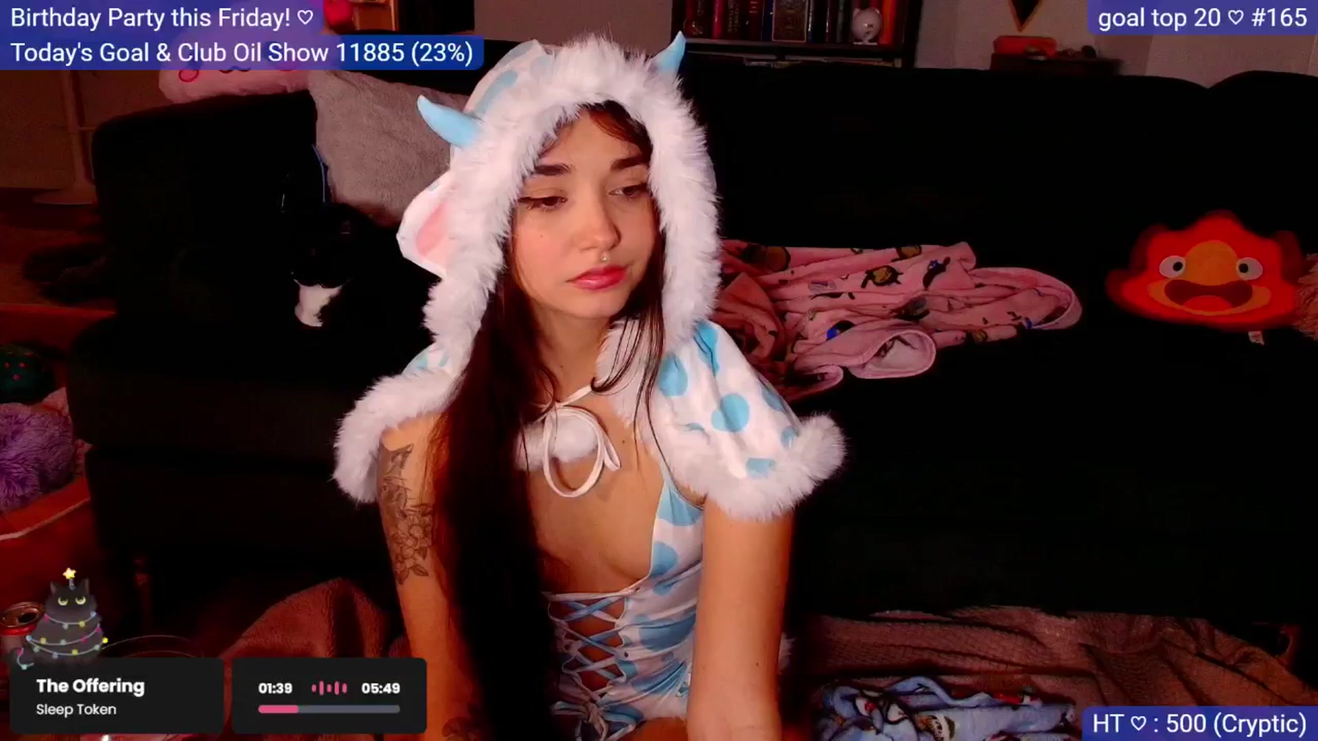 Gallery image thumbnail from BirthdayNym's myfreecams stream on, 12/11/2025, 06:05 image 1 of 20