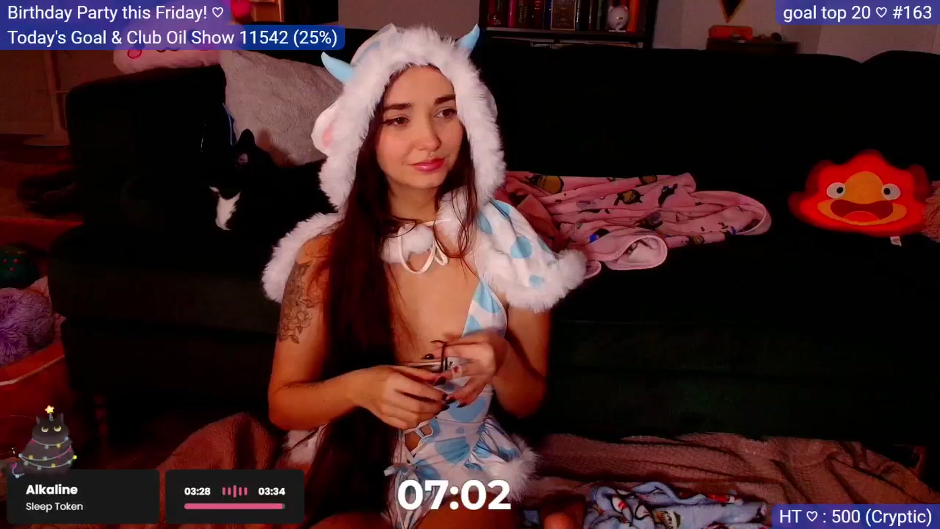 Gallery image thumbnail from BirthdayNym's myfreecams stream on, 12/11/2025, 06:05 image 3 of 20
