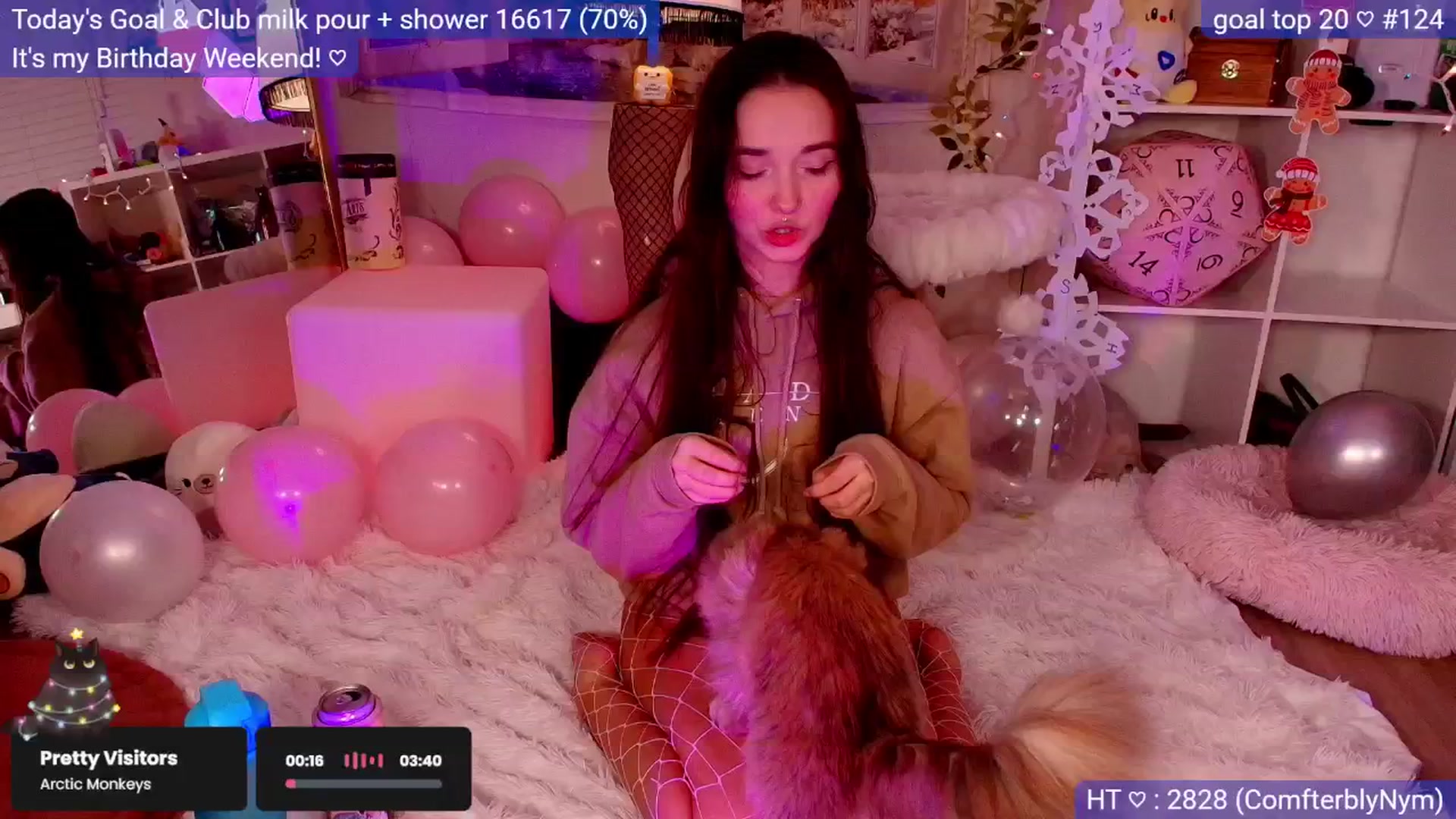 Gallery image thumbnail from BirthdayNym's myfreecams stream on, 12/15/2025, 05:07 image 8 of 20