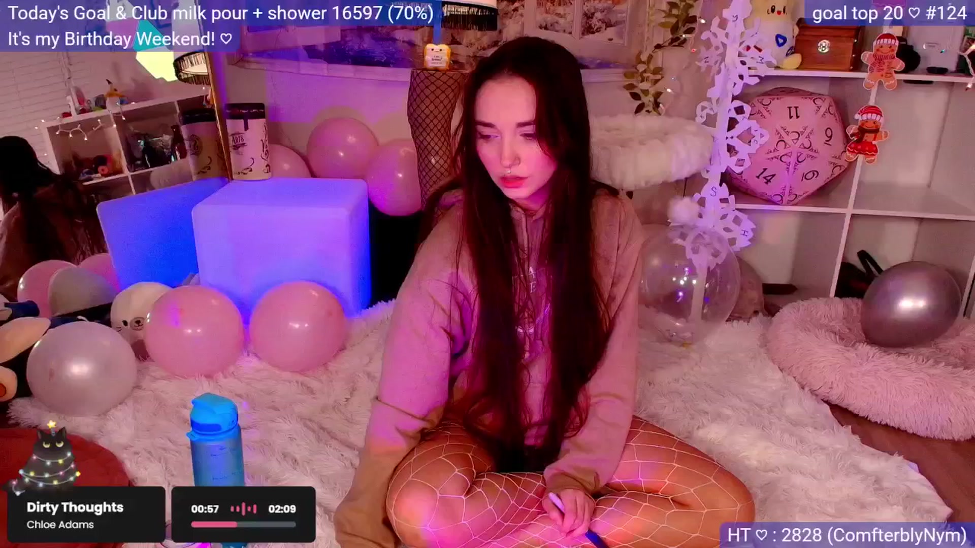 Gallery image thumbnail from BirthdayNym's myfreecams stream on, 12/15/2025, 05:07 image 10 of 20