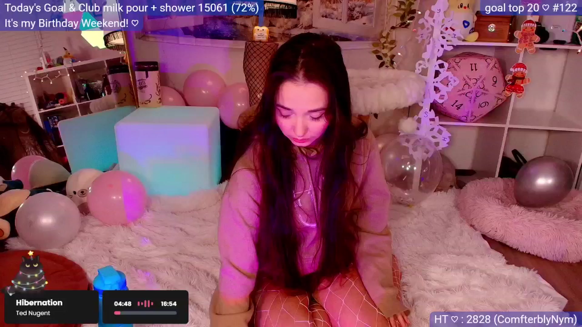 Gallery image thumbnail from BirthdayNym's myfreecams stream on, 12/15/2025, 05:07 image 13 of 20