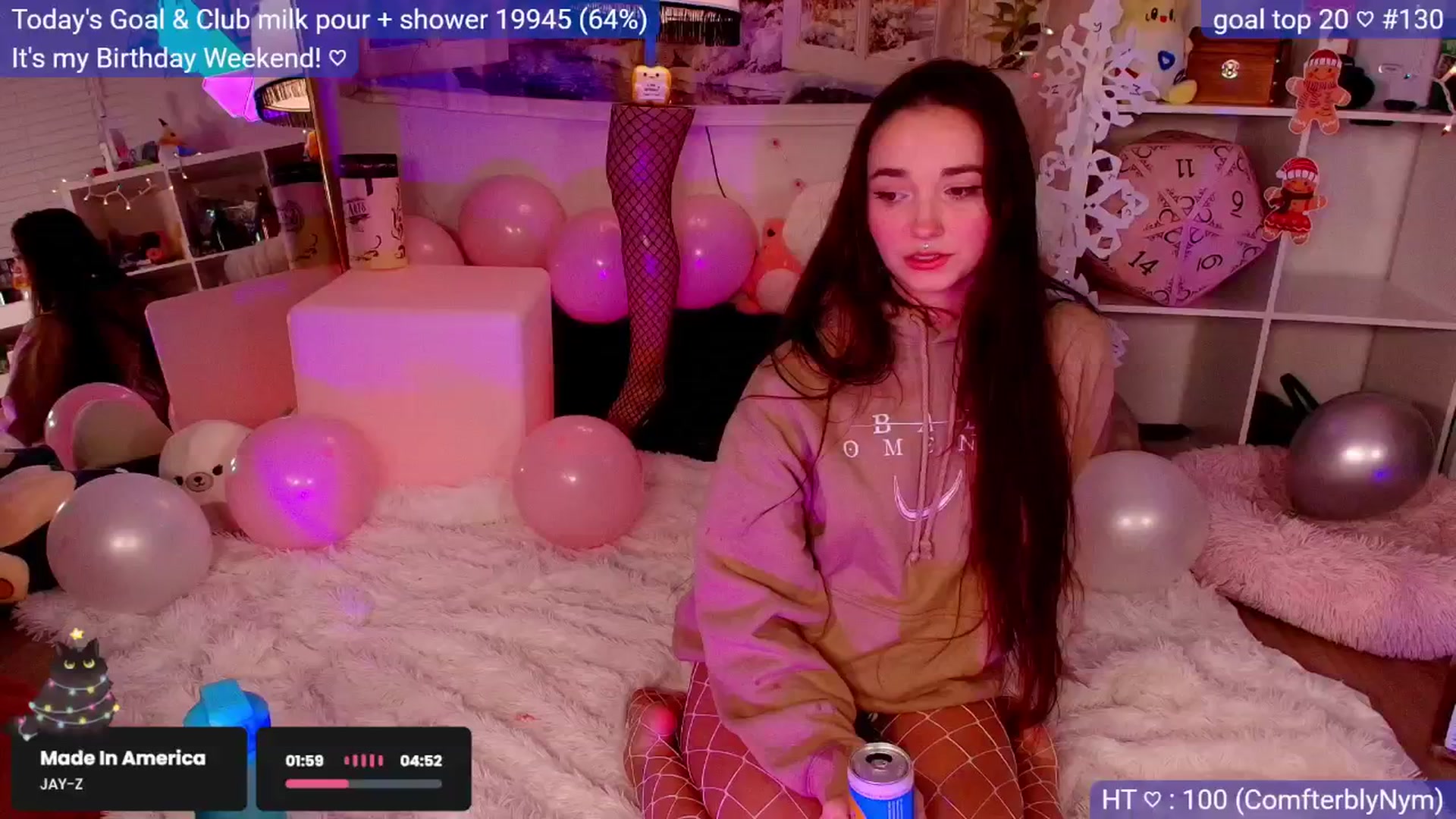 Gallery image thumbnail from BirthdayNym's myfreecams stream on, 12/15/2025, 05:07 image 2 of 20