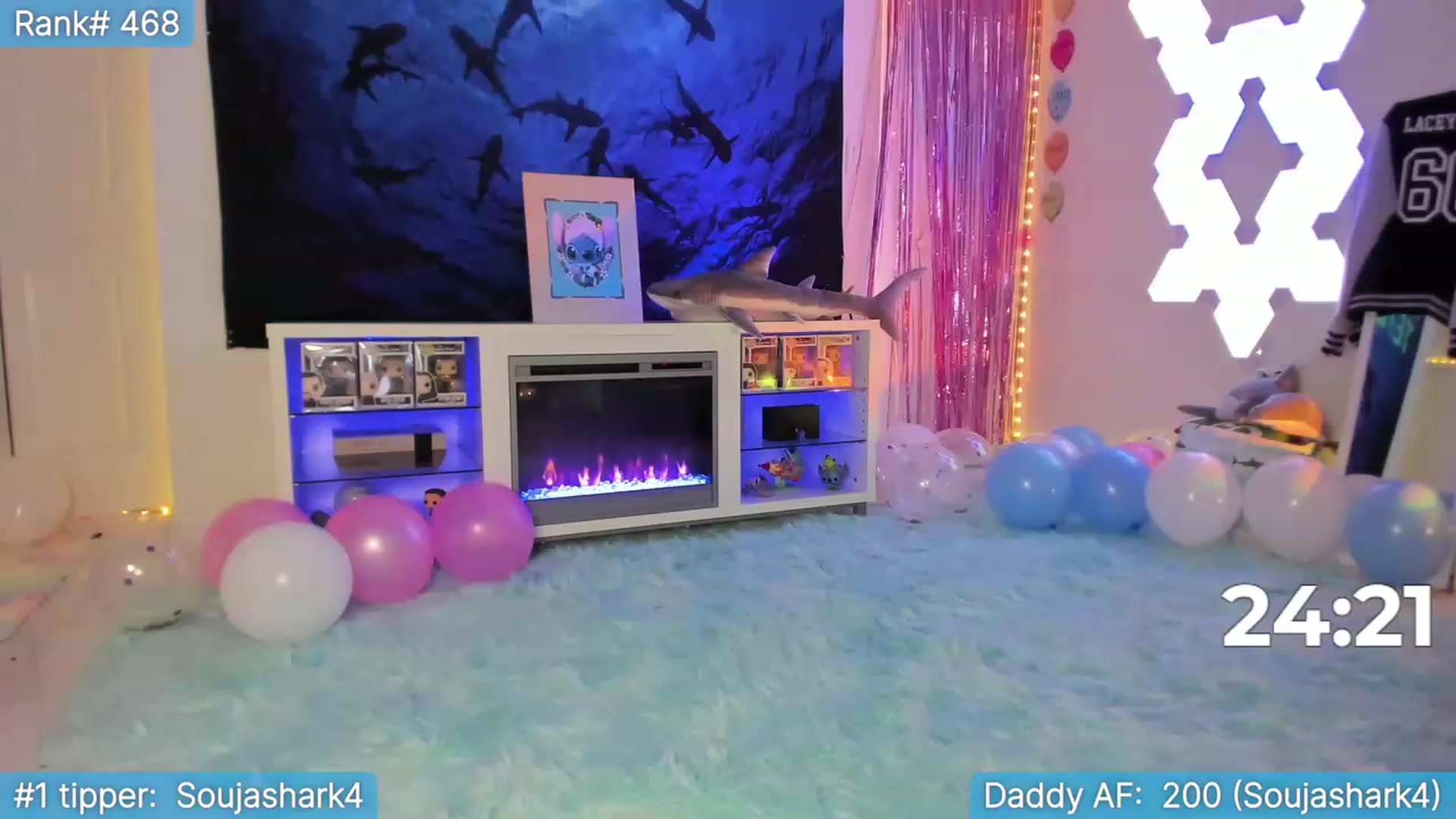 Gallery image thumbnail from BirthdayShark's myfreecams stream on, 09/03/2023, 04:34 image 14 of 20