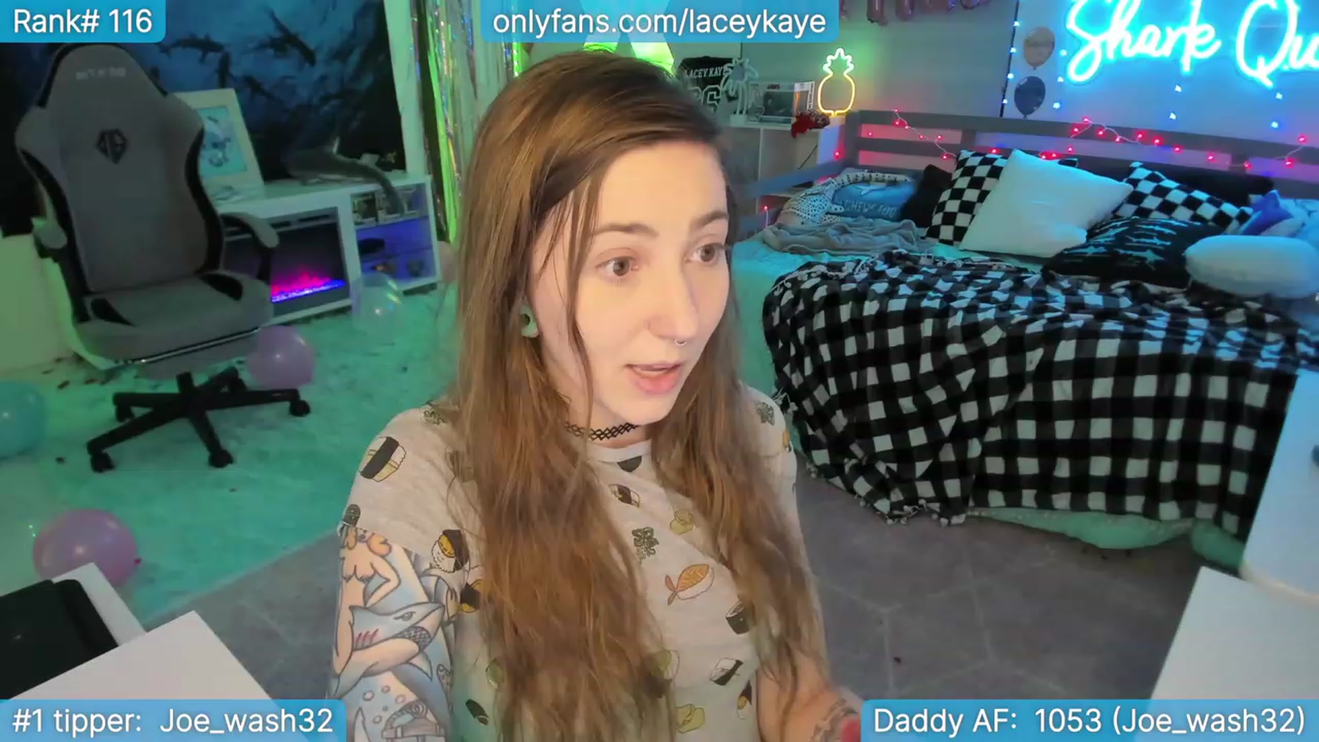 Gallery image thumbnail from BirthdayShark's myfreecams stream on, 09/08/2023, 05:45 image 9 of 20