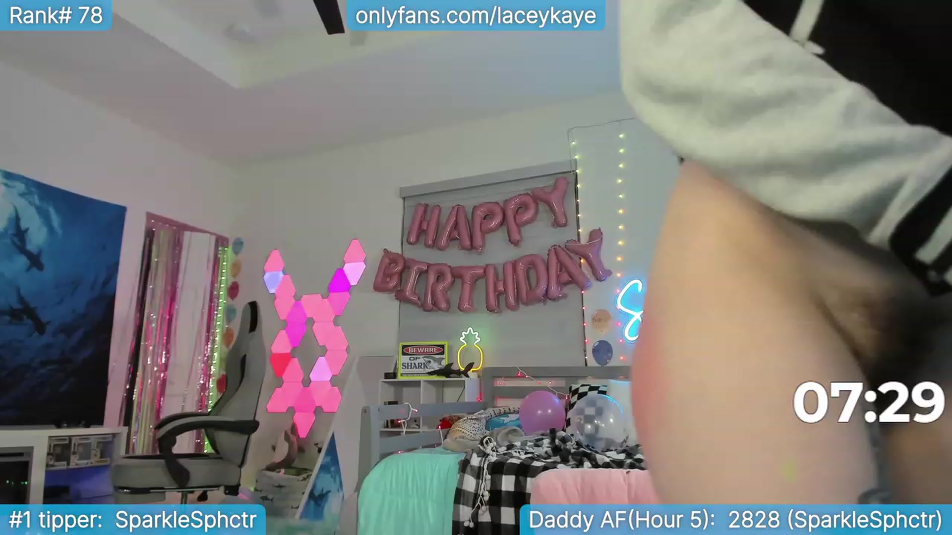 Gallery image thumbnail from BirthdayShark's myfreecams stream on, 09/09/2023, 08:01 image 13 of 20