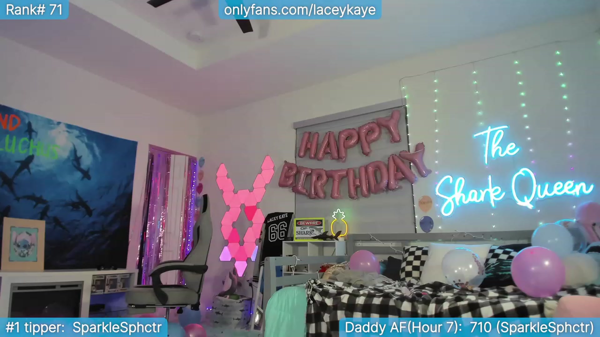 Gallery image thumbnail from BirthdayShark's myfreecams stream on, 09/09/2023, 09:20 image 14 of 20
