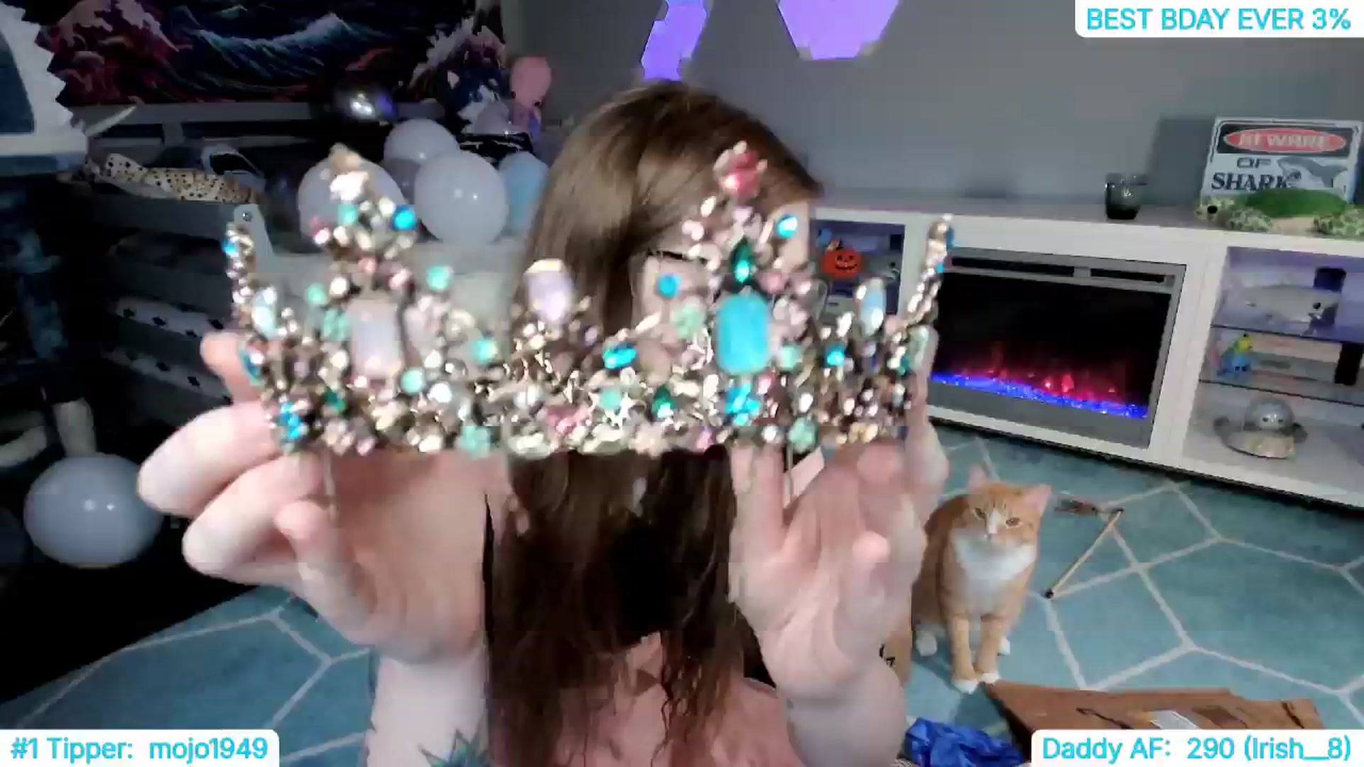 Gallery image thumbnail from BirthdayShark's myfreecams stream on, 09/07/2024, 07:07 image 5 of 20