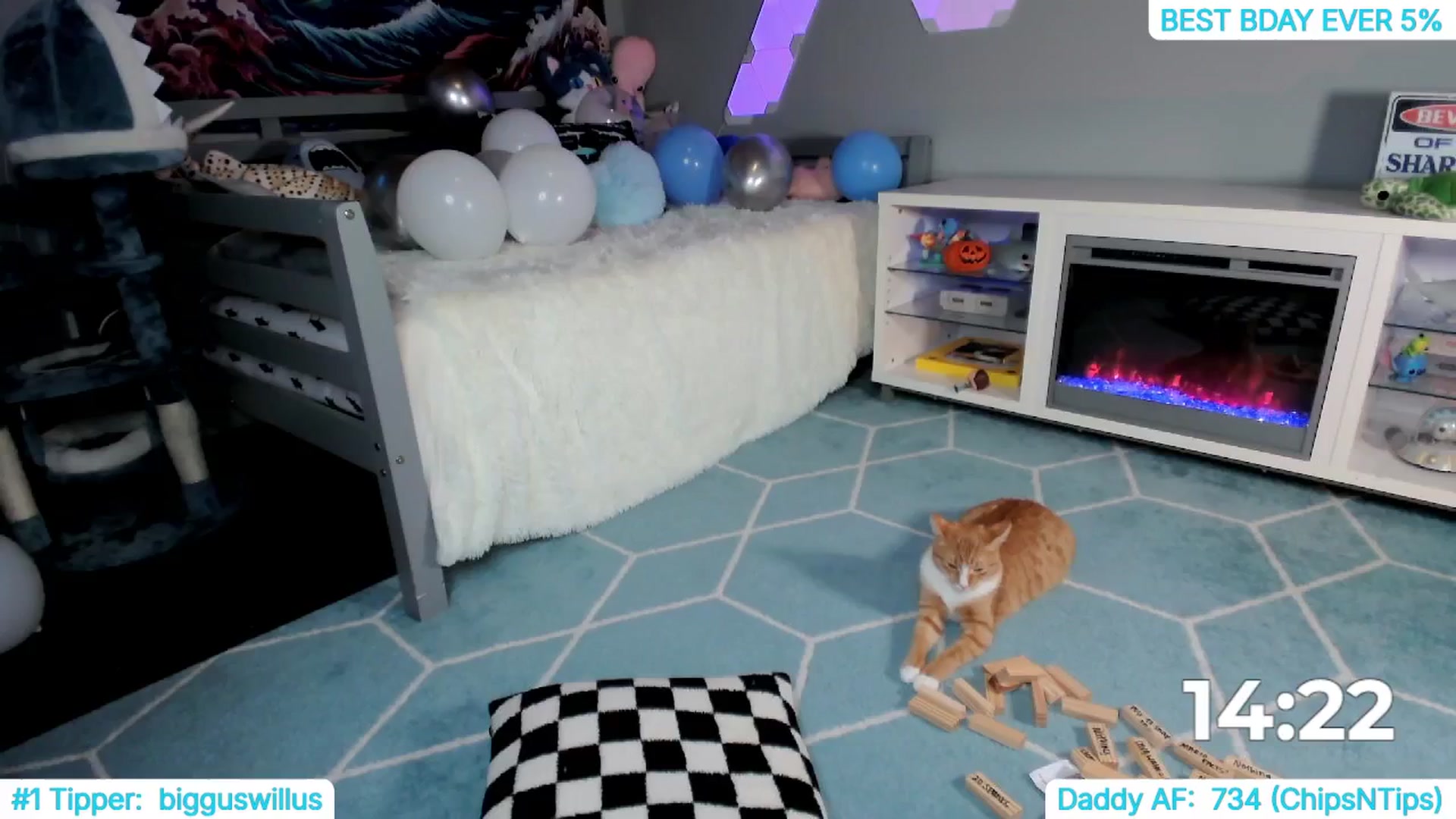 Gallery image thumbnail from BirthdayShark's myfreecams stream on, 09/07/2024, 07:07 image 14 of 20