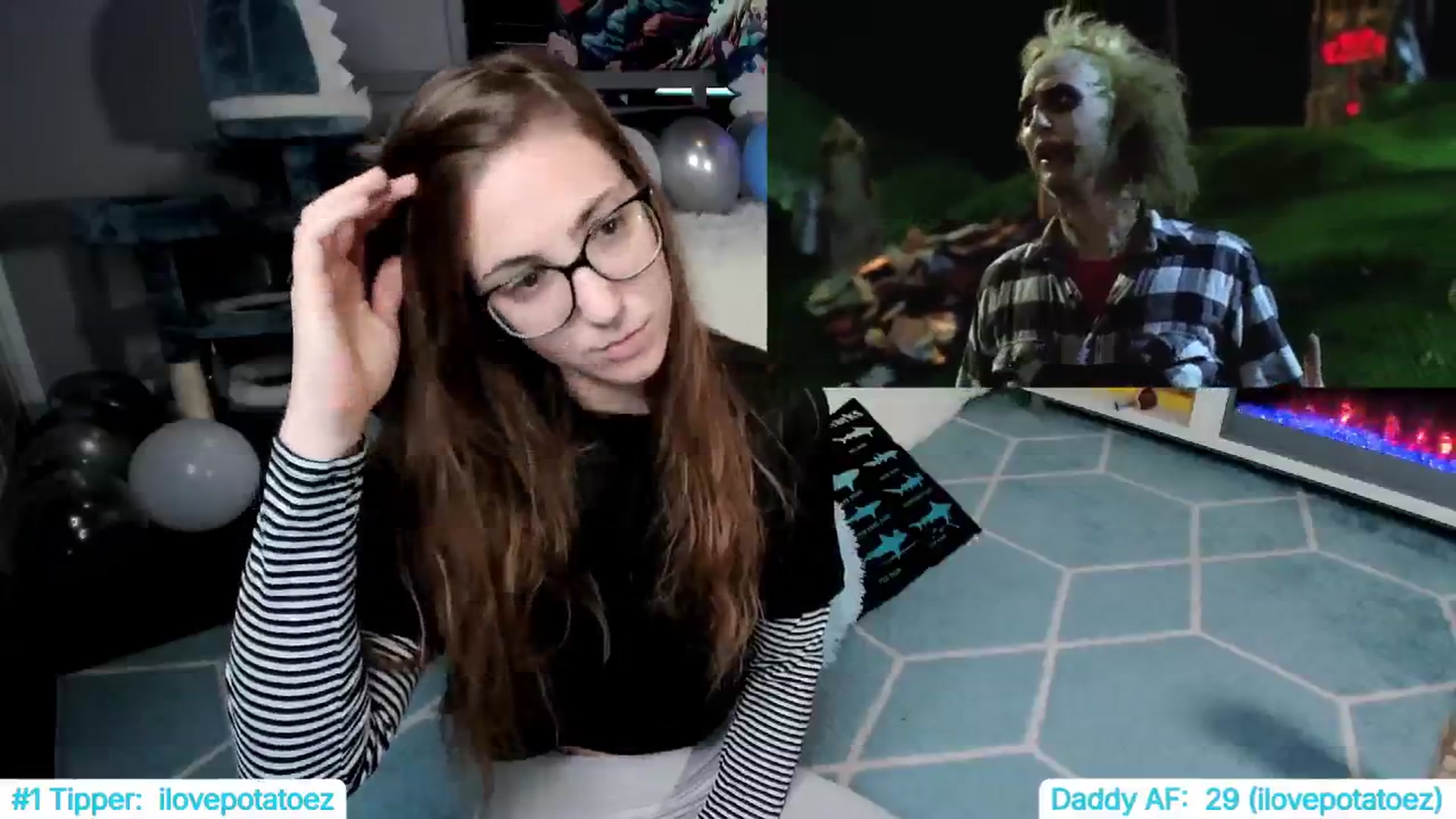 Gallery image thumbnail from BirthdayShark's myfreecams stream on, 09/07/2024, 20:33 image 12 of 20