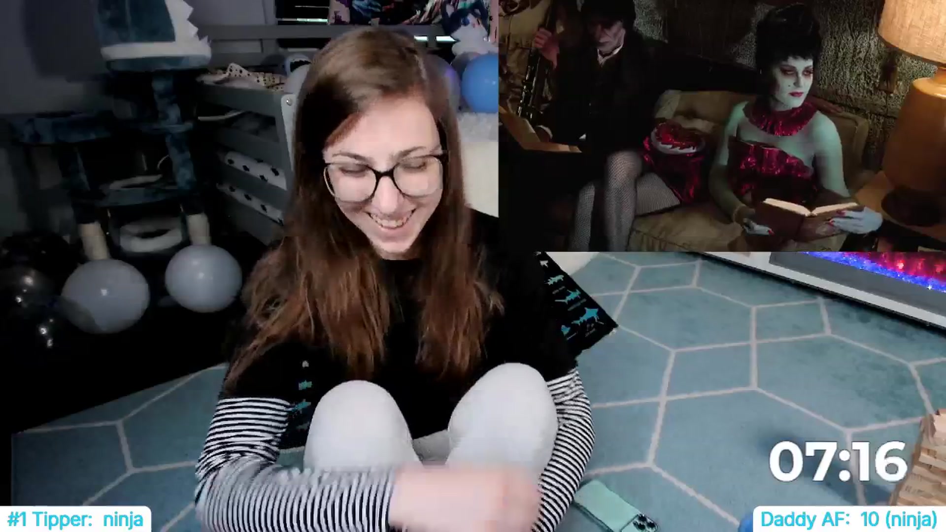 Gallery image thumbnail from BirthdayShark's myfreecams stream on, 09/07/2024, 20:33 image 8 of 20