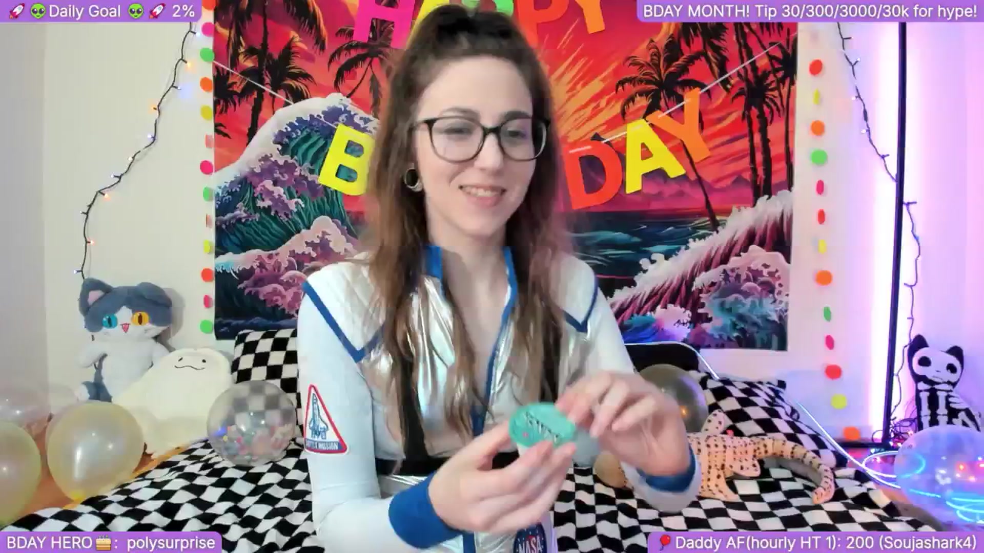Gallery image thumbnail from BirthdayShark's myfreecams stream on, 09/06/2025, 04:18 image 5 of 20