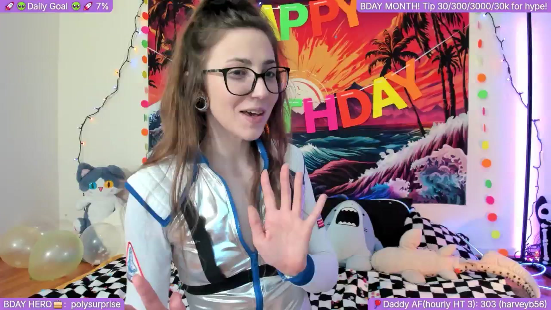 Gallery image thumbnail from BirthdayShark's myfreecams stream on, 09/06/2025, 05:06 image 7 of 20