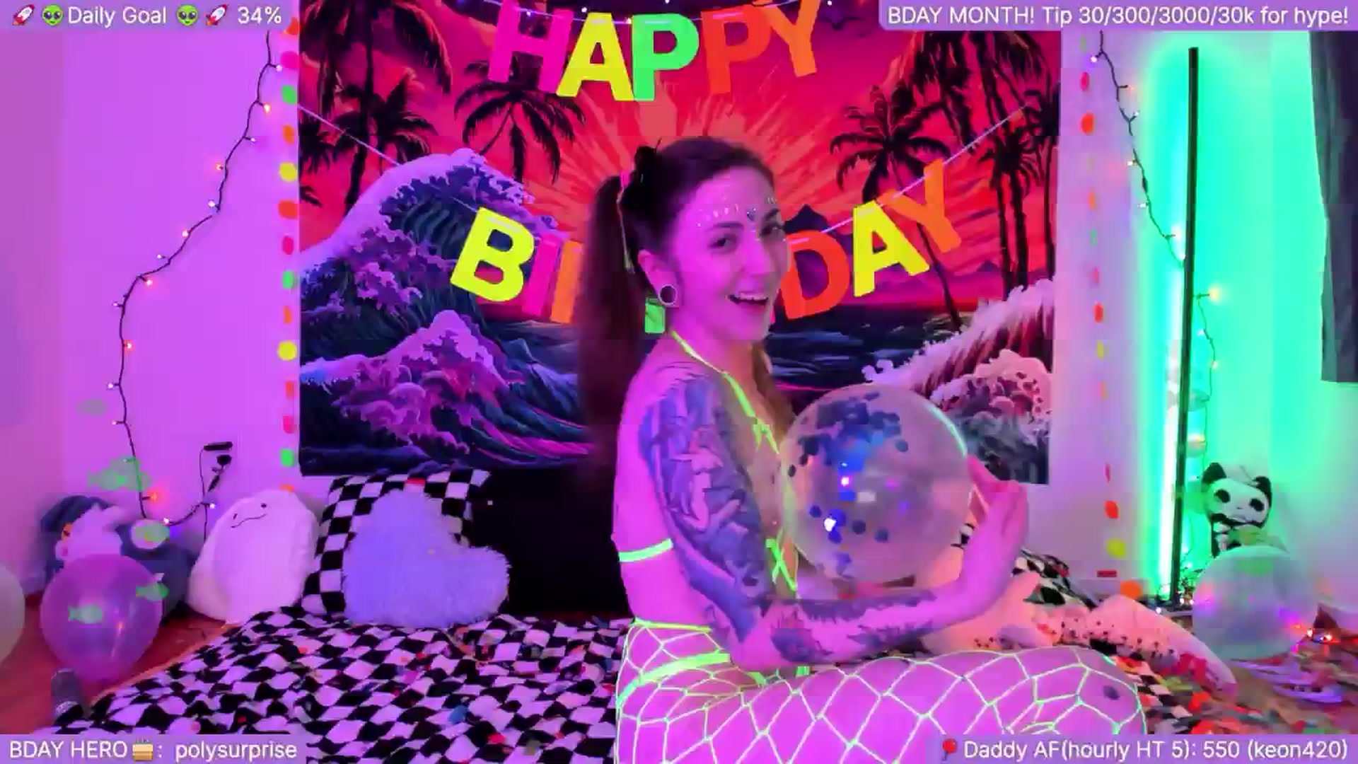Gallery image thumbnail from BirthdayShark's myfreecams stream on, 09/06/2025, 05:06 image 16 of 20