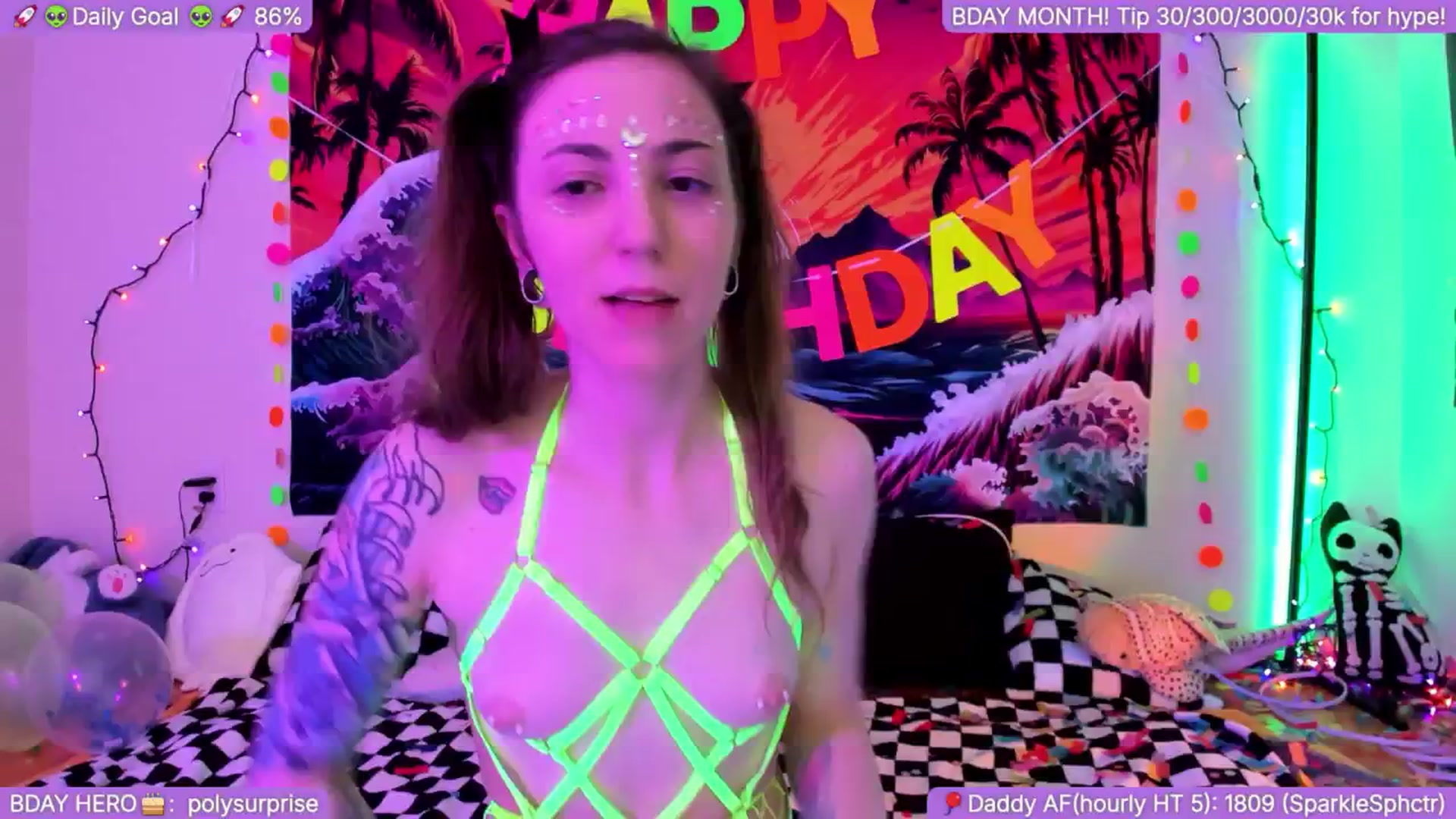 Gallery image thumbnail from BirthdayShark's myfreecams stream on, 09/06/2025, 07:35 image 7 of 20