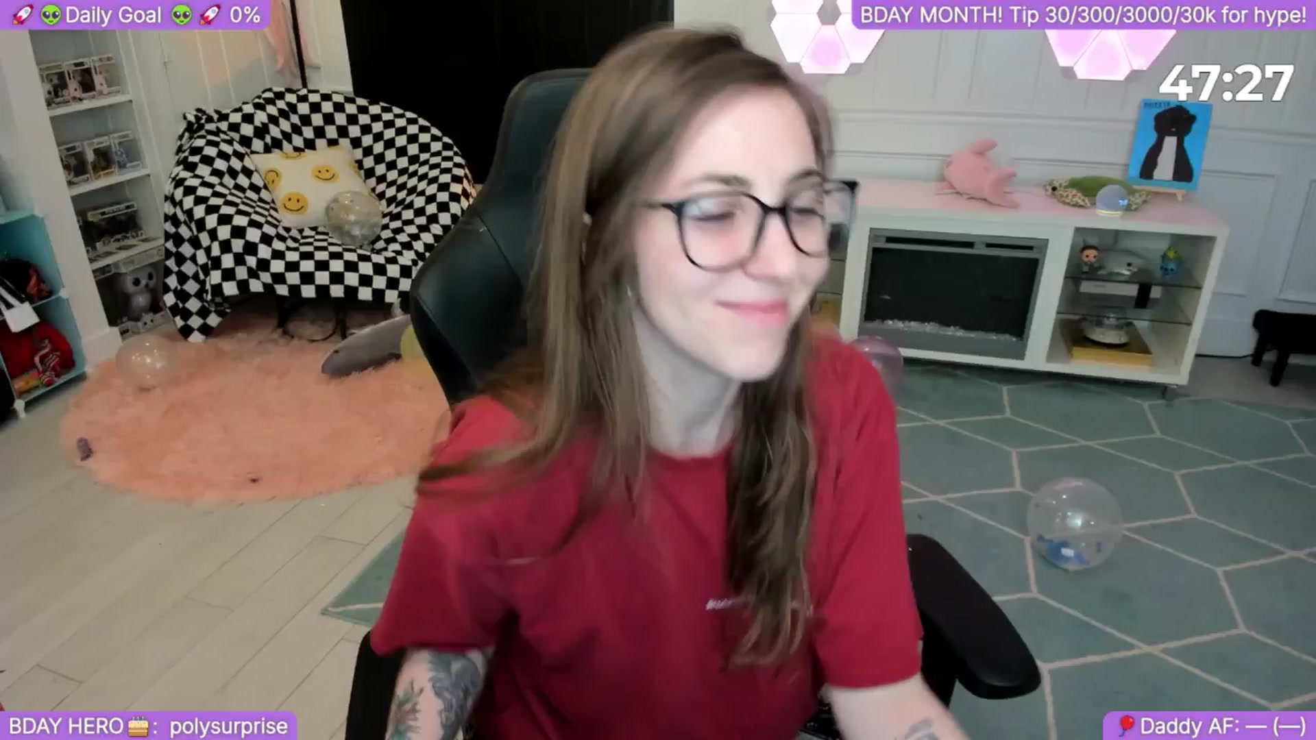 Gallery image thumbnail from BirthdayShark's myfreecams stream on, 09/10/2025, 01:19 image 1 of 20