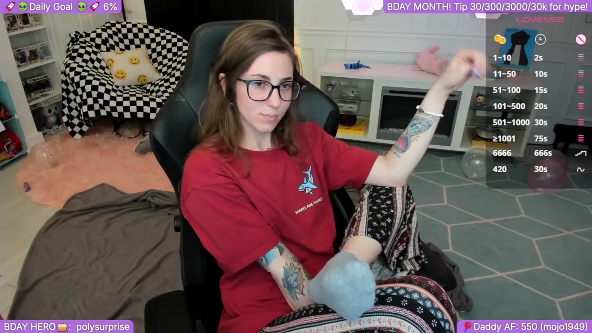 Gallery image thumbnail from BirthdayShark's myfreecams stream on, 09/10/2025, 01:19 image 13 of 20