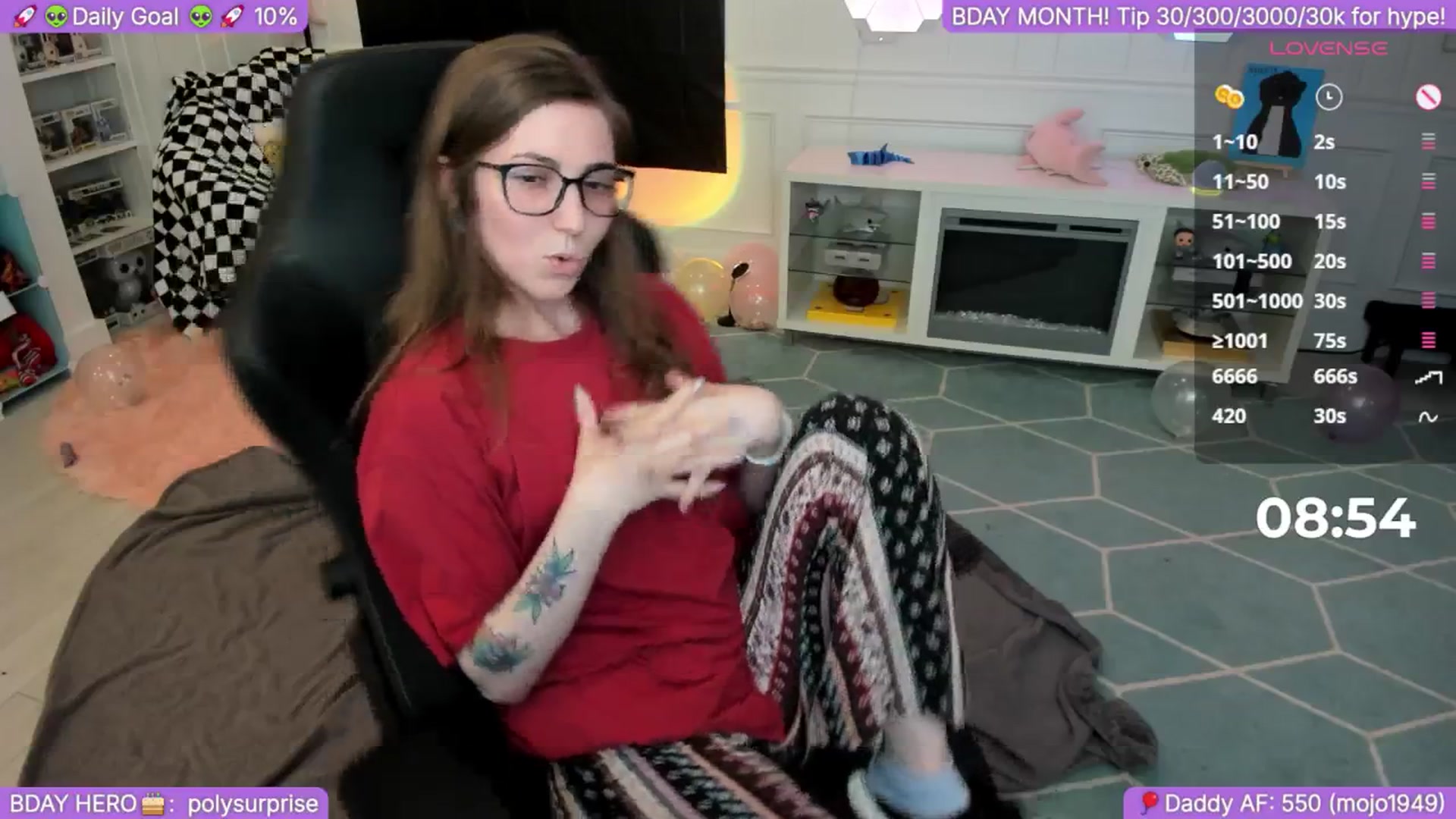 Gallery image thumbnail from BirthdayShark's myfreecams stream on, 09/10/2025, 01:19 image 18 of 20
