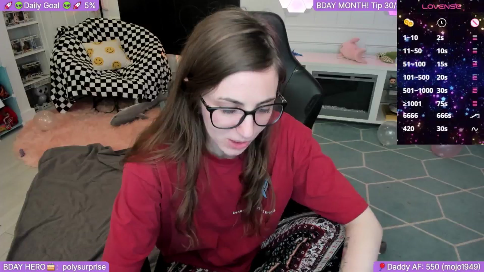 Gallery image thumbnail from BirthdayShark's myfreecams stream on, 09/10/2025, 01:19 image 4 of 20