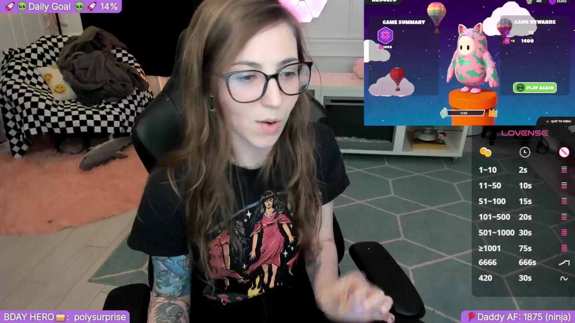 Gallery image thumbnail from BirthdayShark's myfreecams stream on, 09/11/2025, 03:35 image 5 of 20